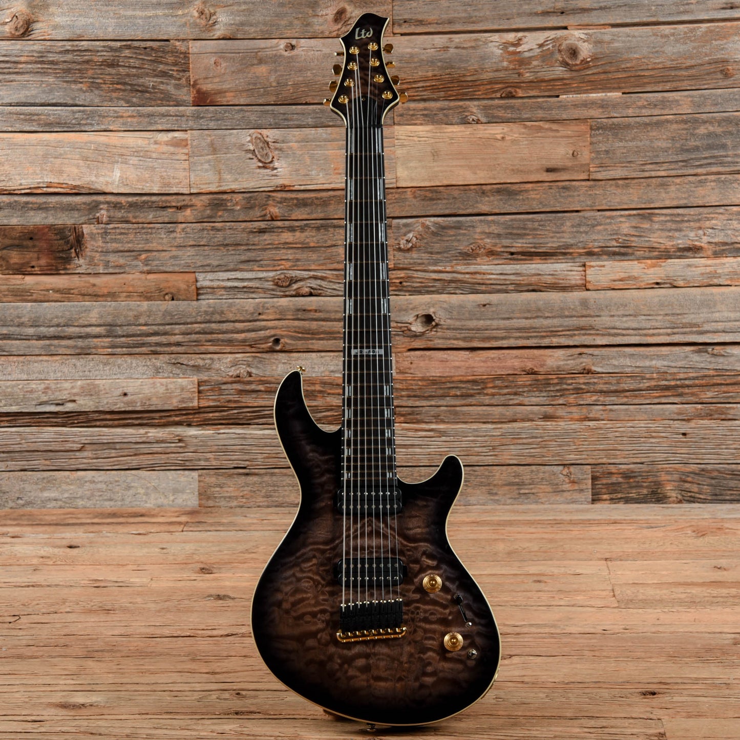 LTD JR-608 Javier Reyes Signature Fade Blue Sunburst 2015