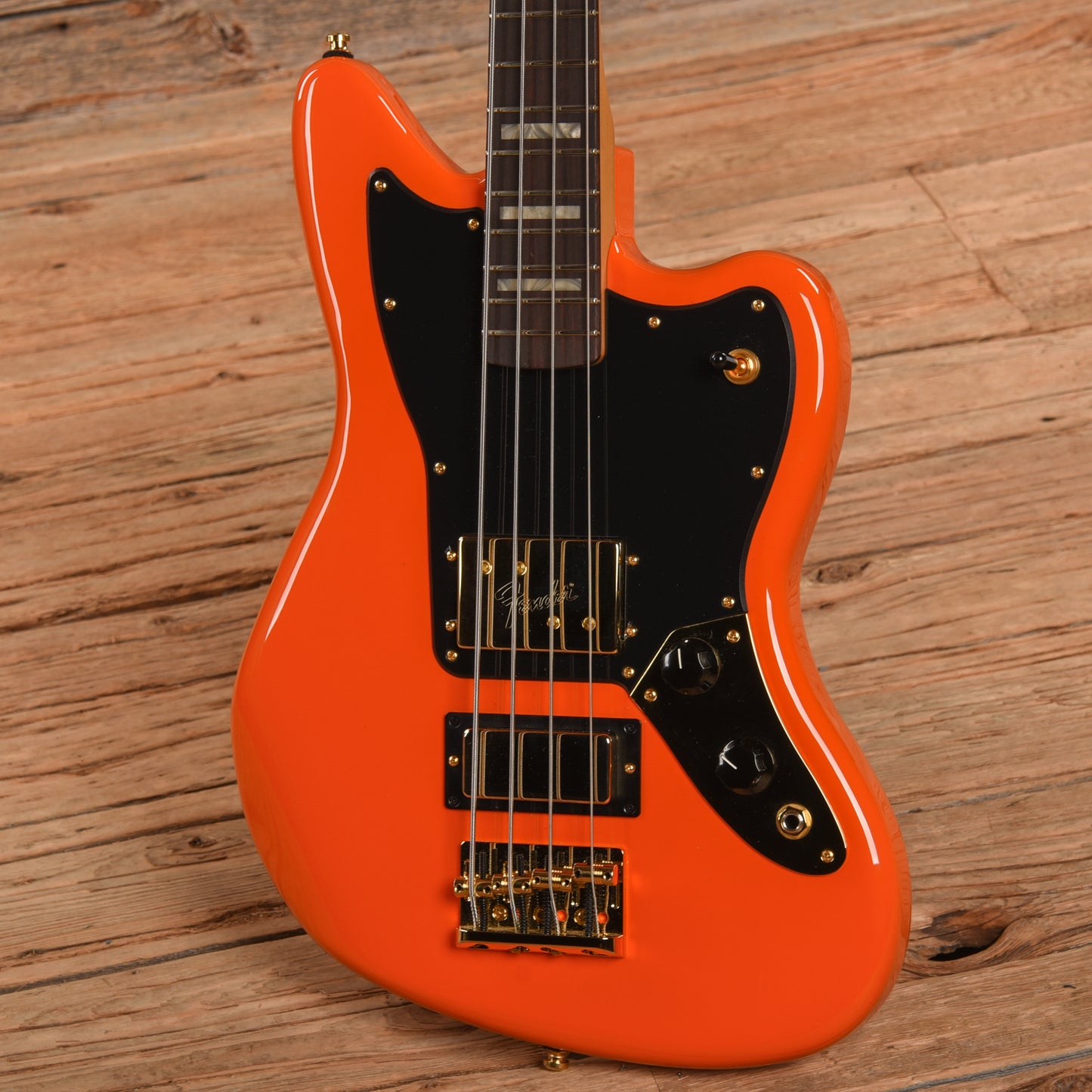 Fender Mike Kerr Signature Jag Bass Tigers Blood Orange 2023