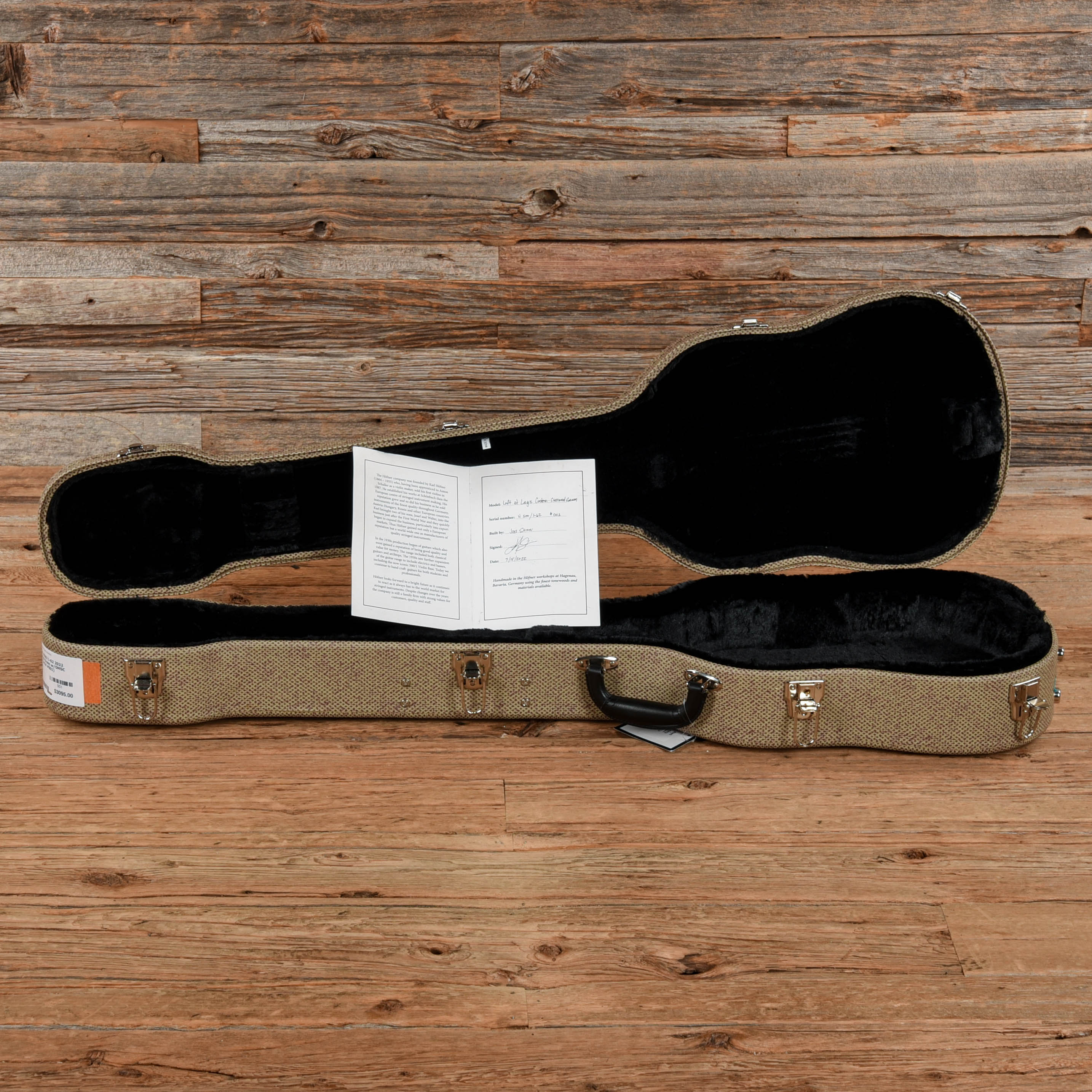 Hofner H500/1-62 Sherwood Green 2022