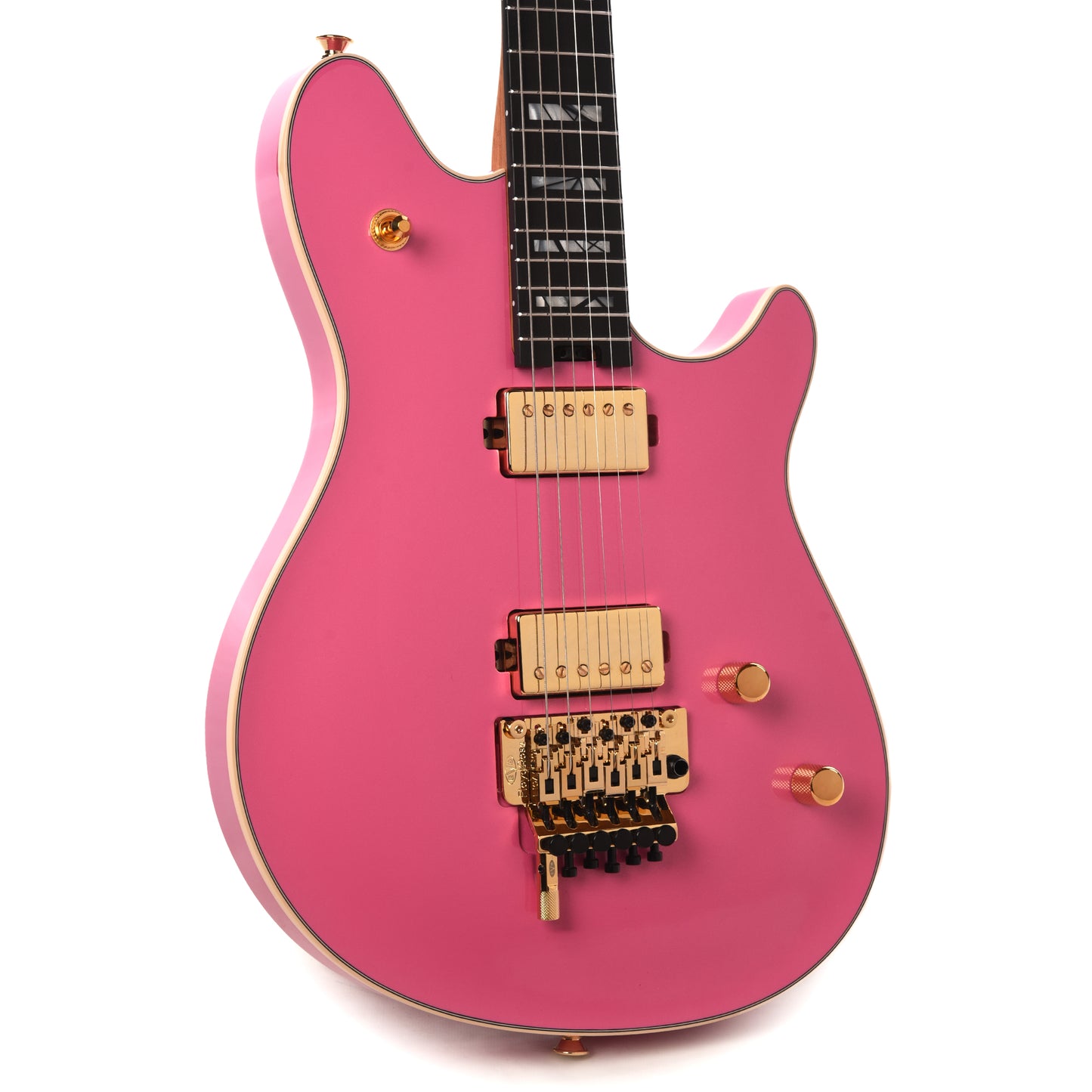 EVH Custom Shop Wolfgang 2H FR Platinum Pink