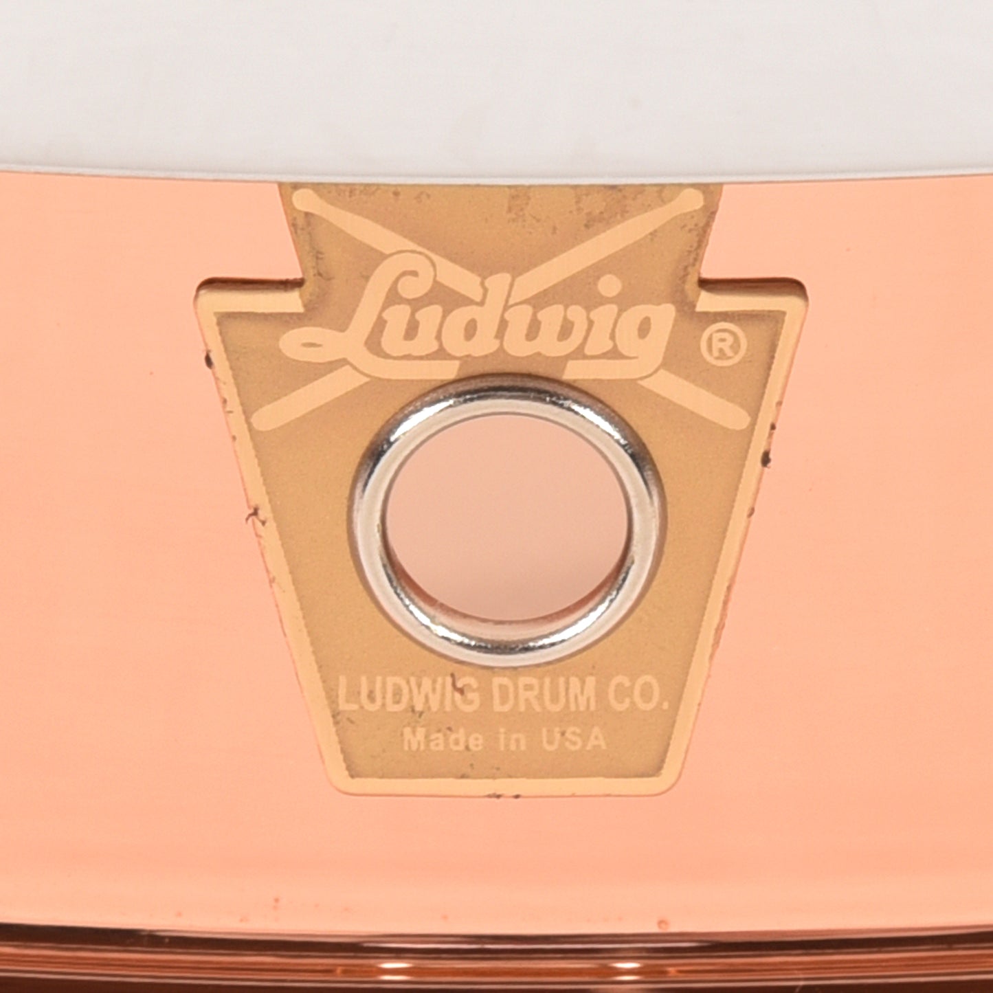 Ludwig 5x14 Copper Phonic Snare Drum w/Tube Lugs
