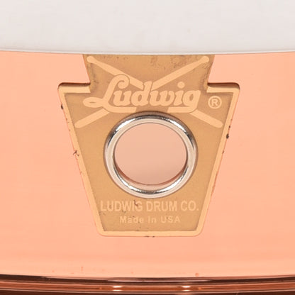 Ludwig 5x14 Copper Phonic Snare Drum w/Tube Lugs
