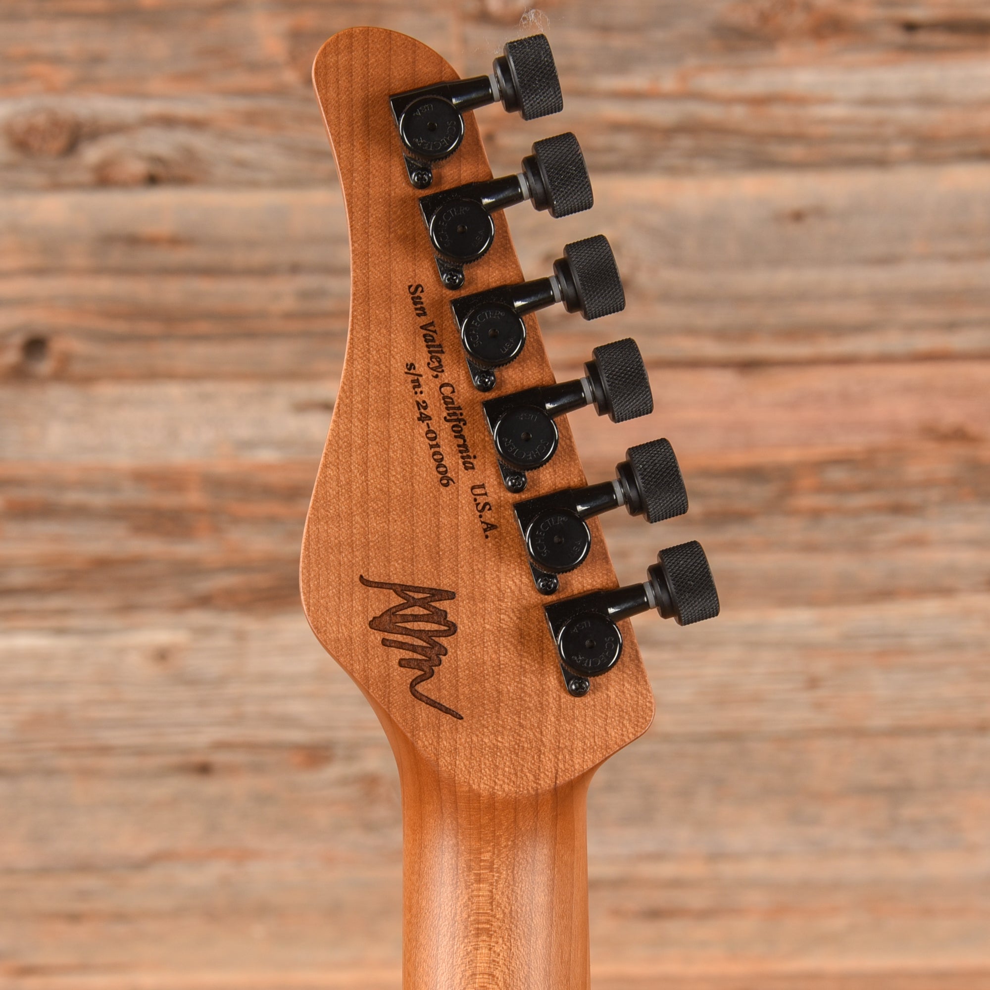 Schecter USA AM6 Aaron Marshall Signature Pale Emerald 2024