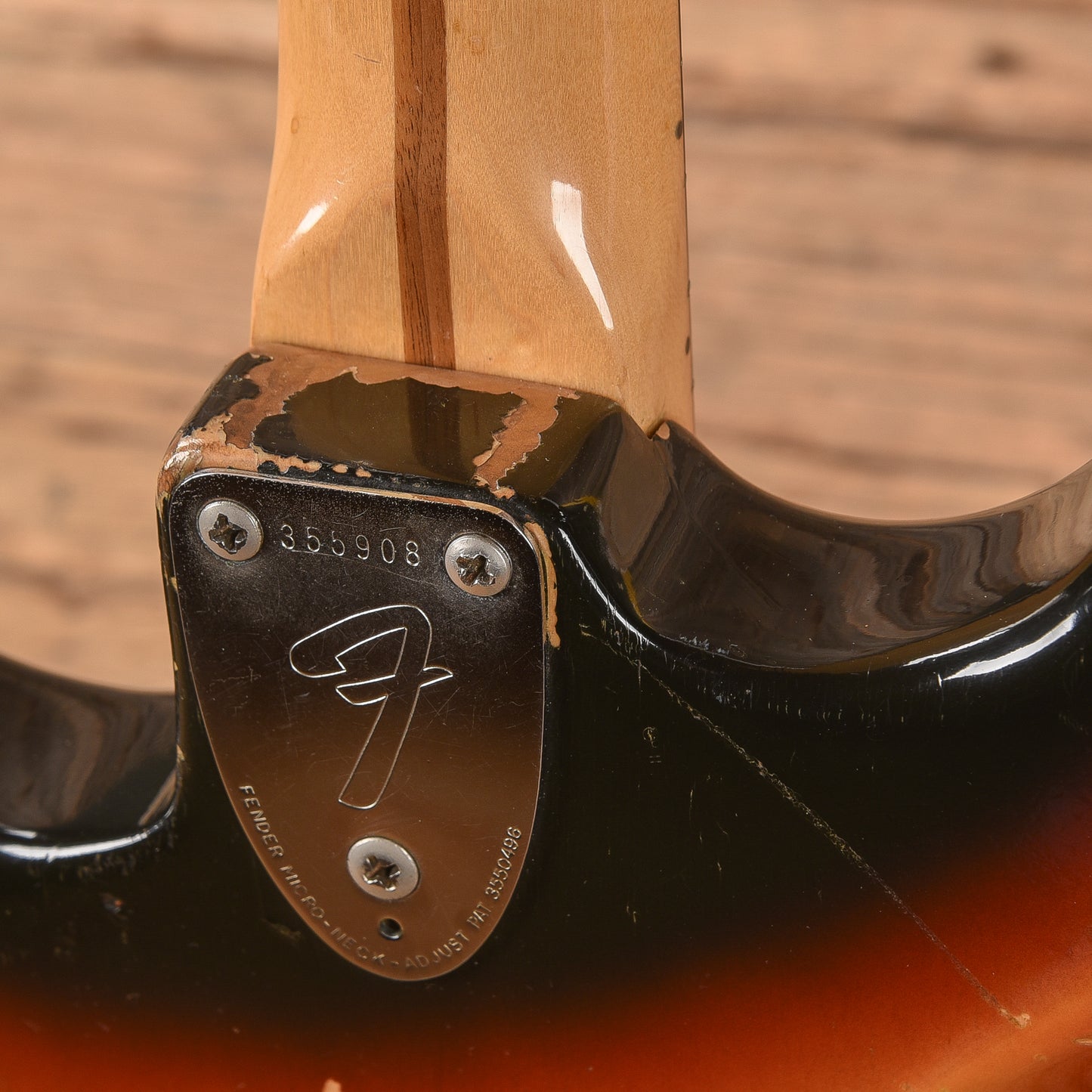 Fender Stratocaster Hardtail Sunburst 1972