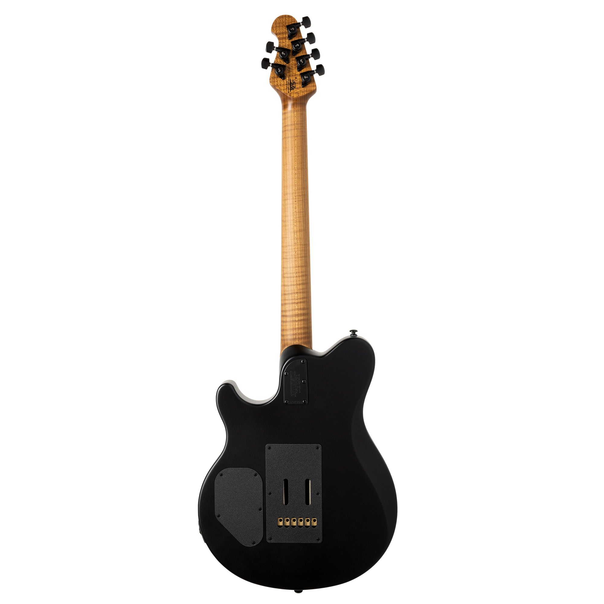 Music Man Axis Super Sport Charcoal Cloud Flame Top Satin