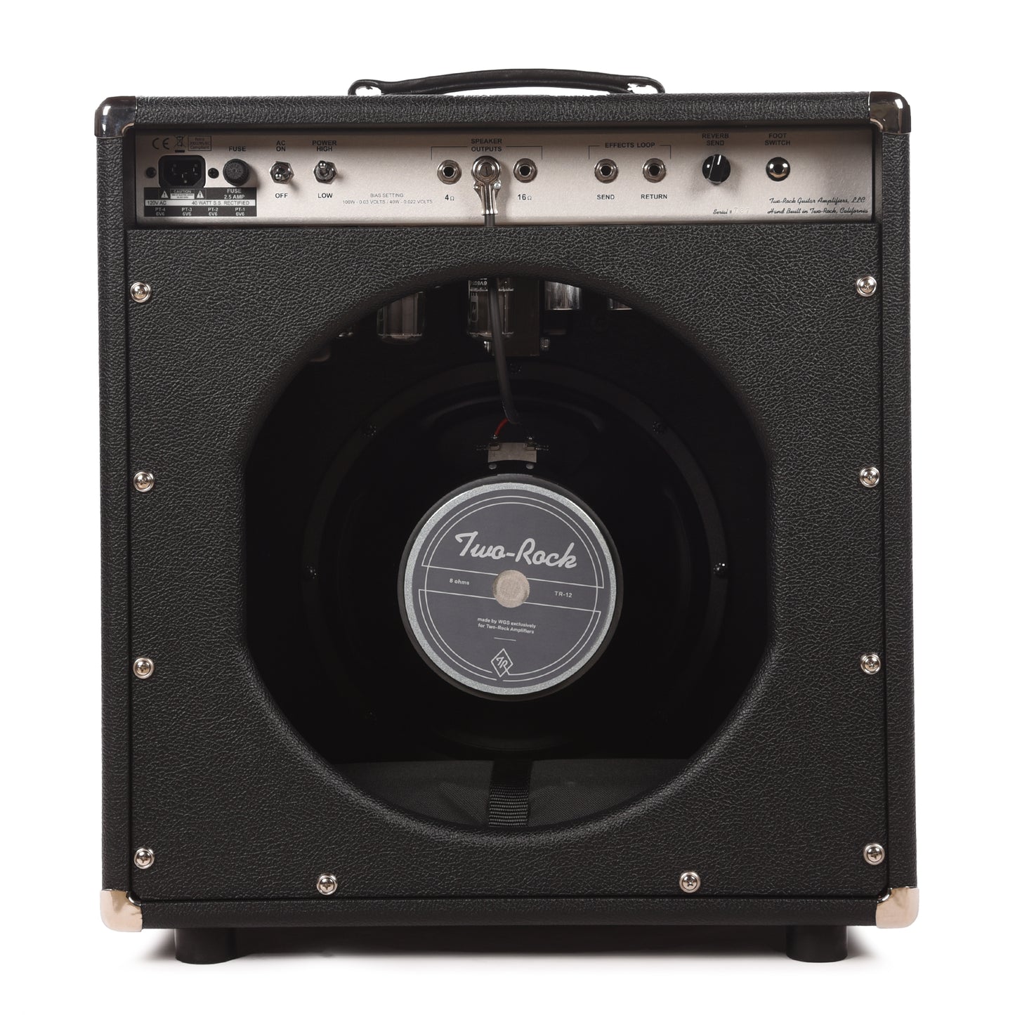 Two Rock Bloomfield Drive 40/20W Combo Black Bronco w/ Black Matrix Grill