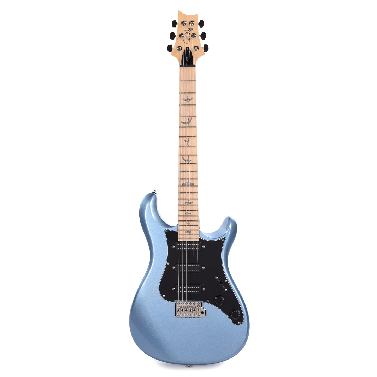 PRS SE NF3 Ice Blue Metallic Maple Fingerboard