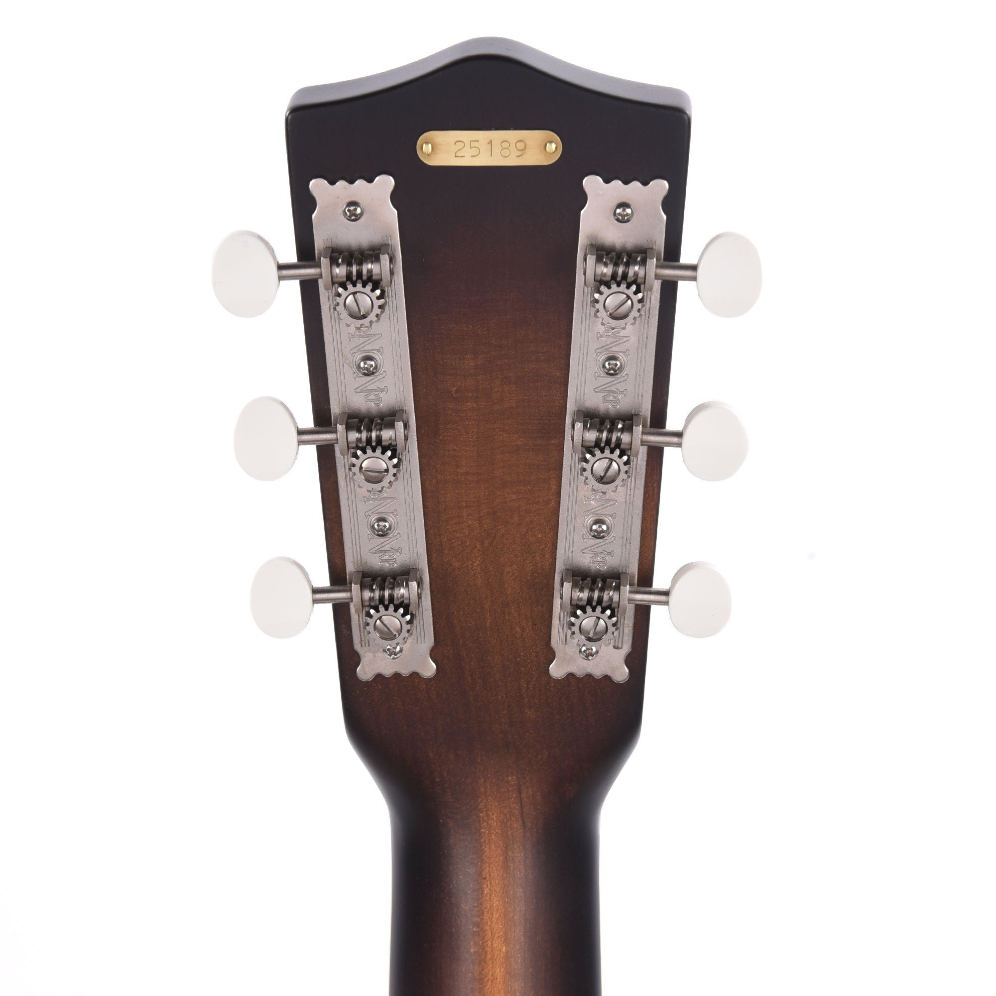 National Style O Single Cone Brass Bright Nickel 14-Fret