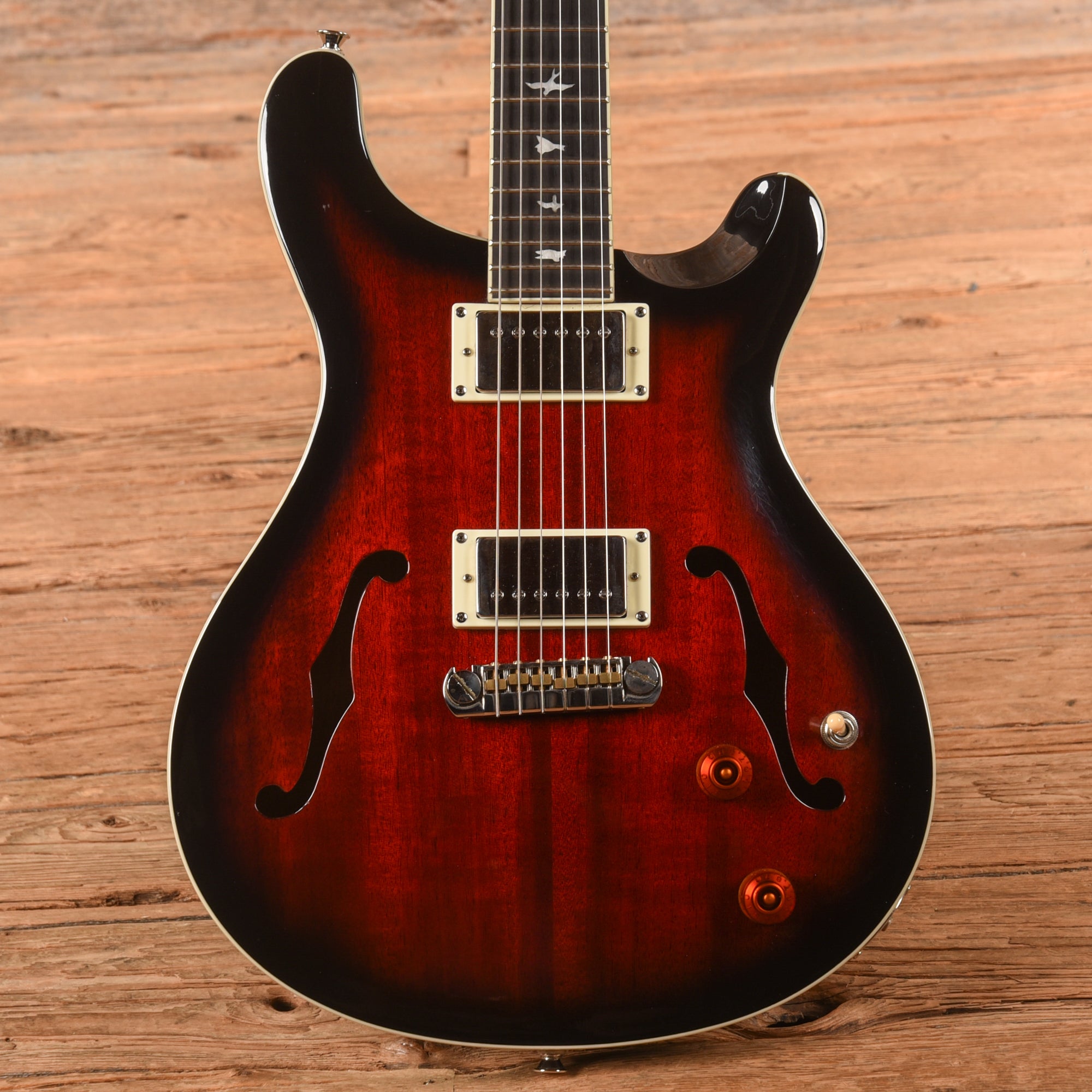 PRS SE Hollowbody Standard Red Burst 2021