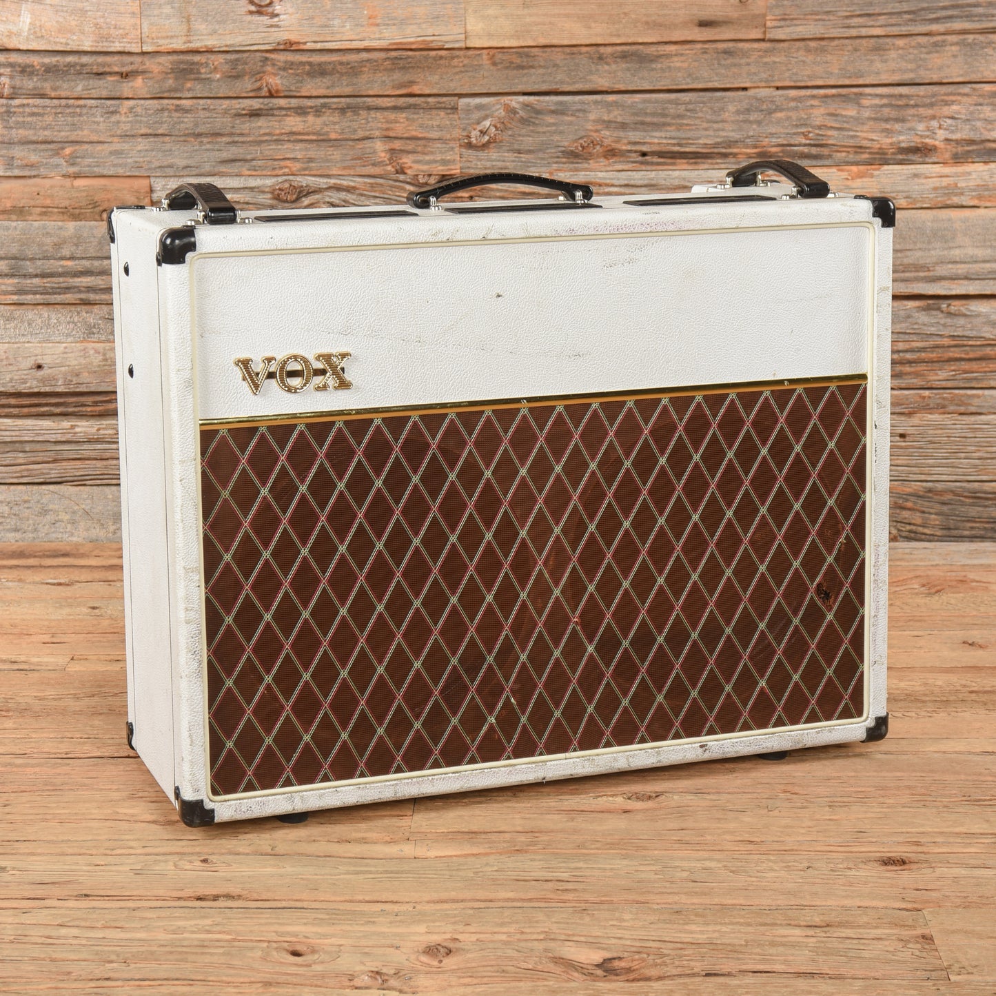 Vox AC30C2 Custom 2-Channel 30-Watt 2x12" Guitar Combo White Bronco