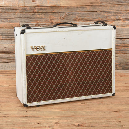 Vox AC30C2 Custom 2-Channel 30-Watt 2x12" Guitar Combo White Bronco