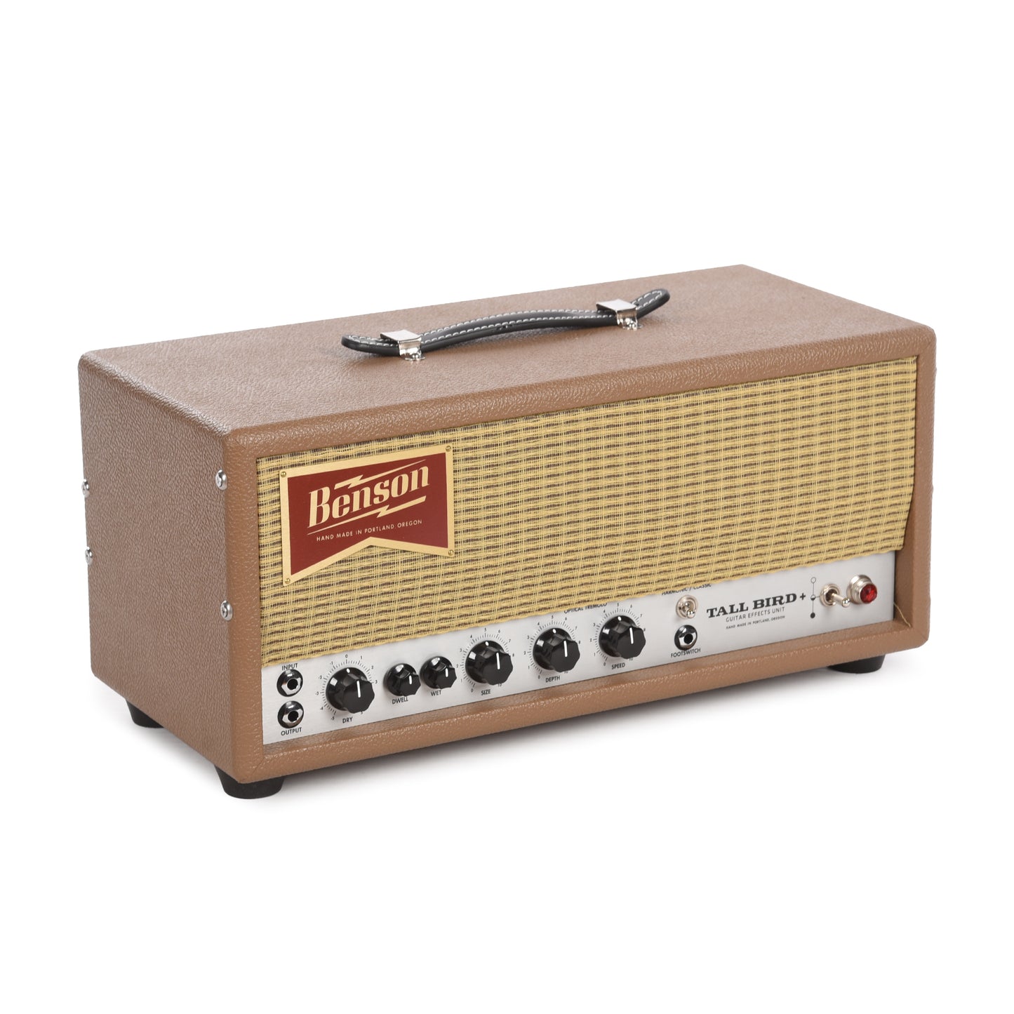 Benson Tall Bird Plus All-Tube Reverb & Tremolo Unit Brown