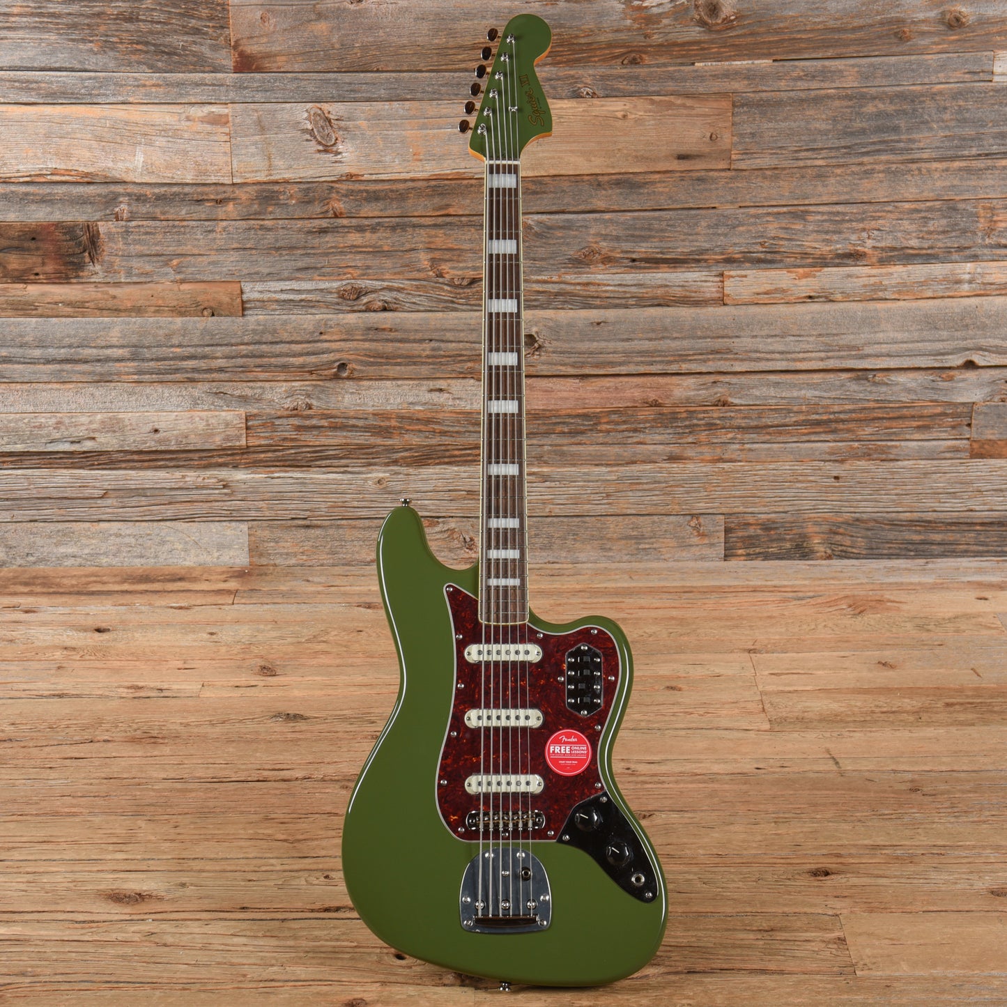 Squier Classic Vibe Bass VI Olive
