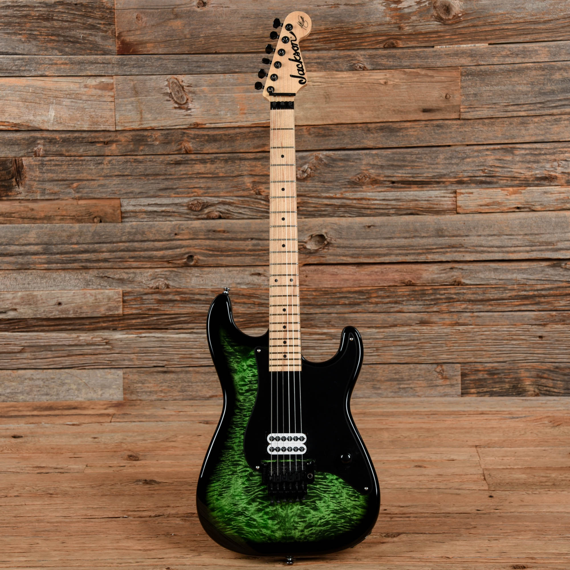 Jackson X Series Adrian Smith Signature SDXQ Green Burst 2019