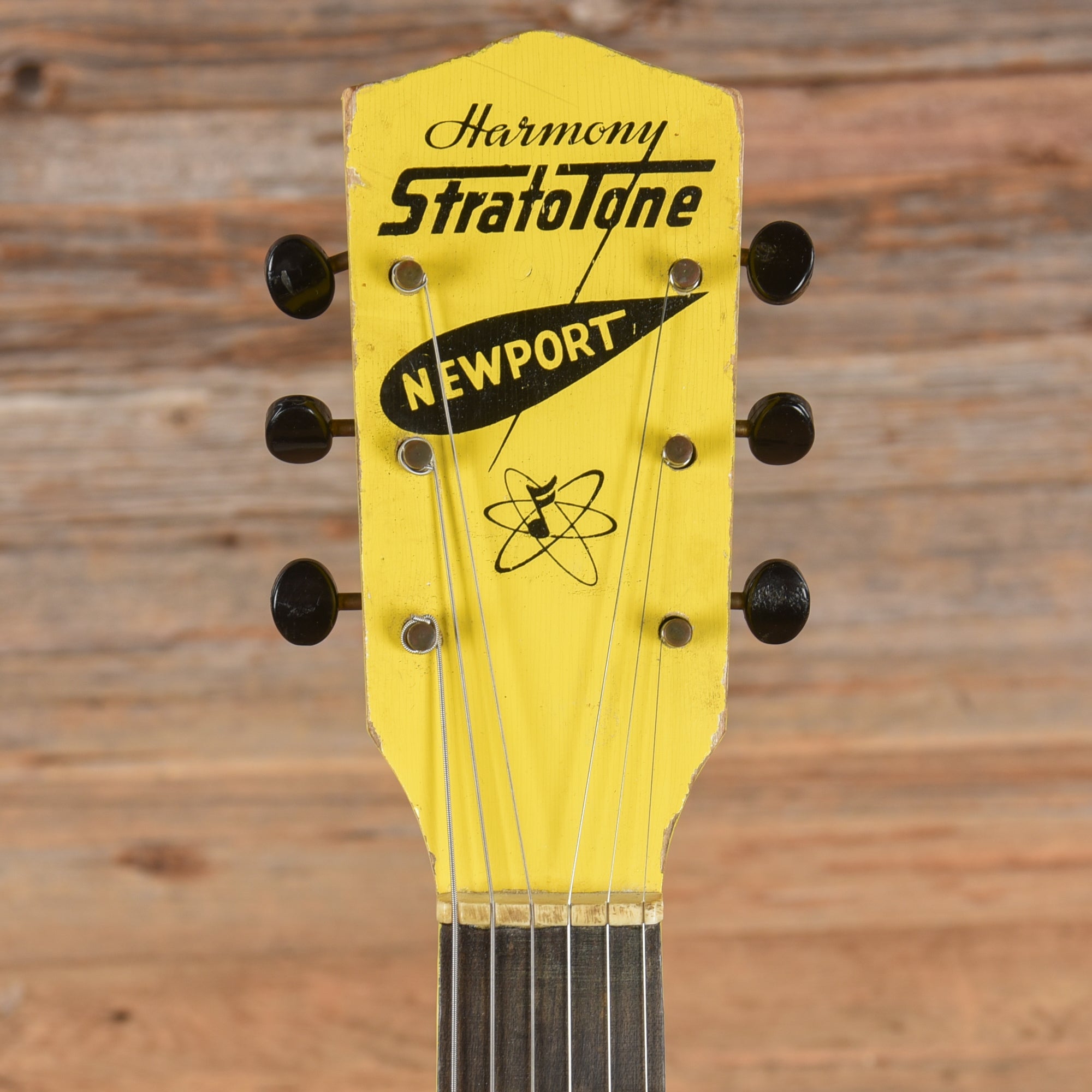 Harmony Stratotone H44 Newport Yellow 1955