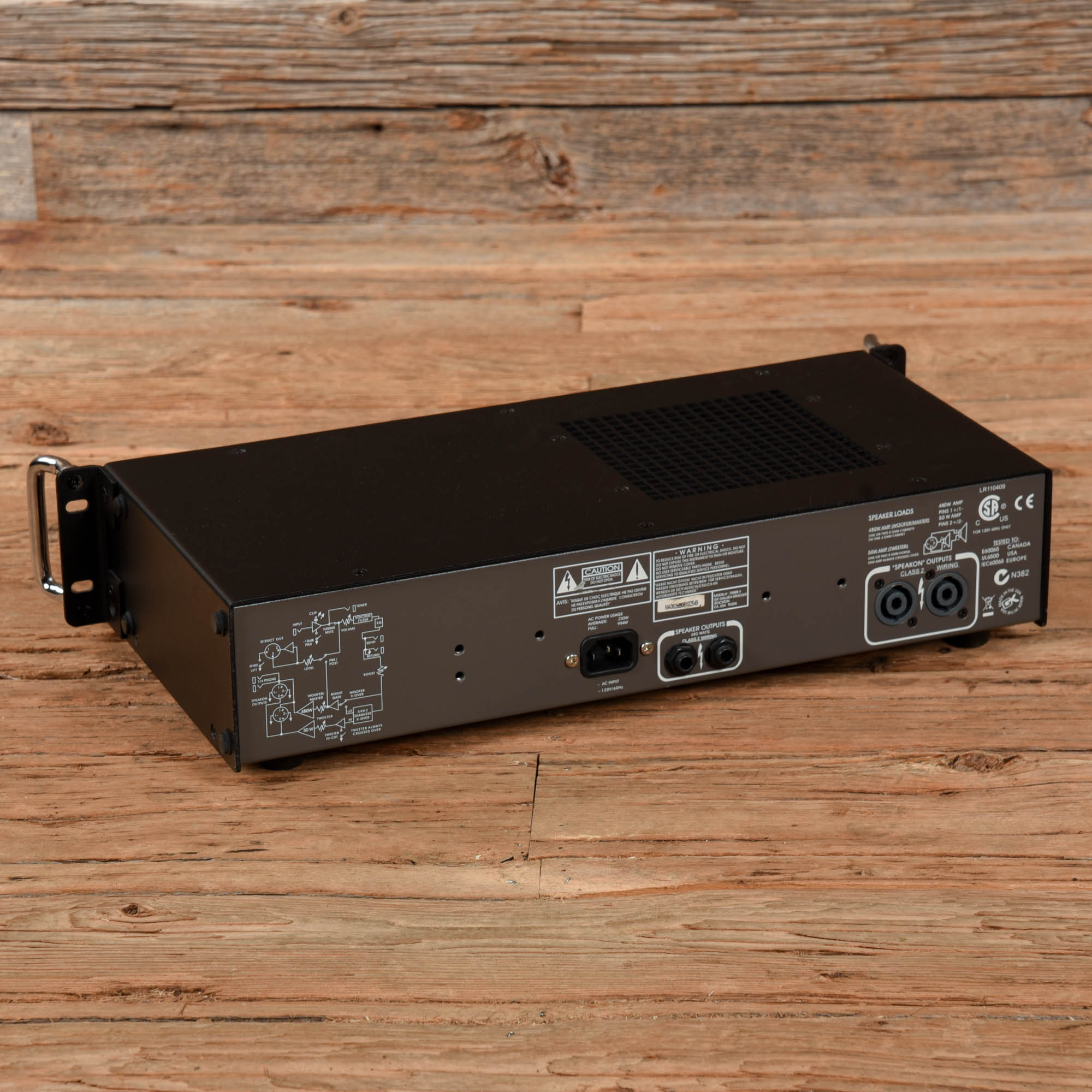 ◆GALLIEN-KRUEGER 700RB 700 RB Specs — Gallien-Krueger