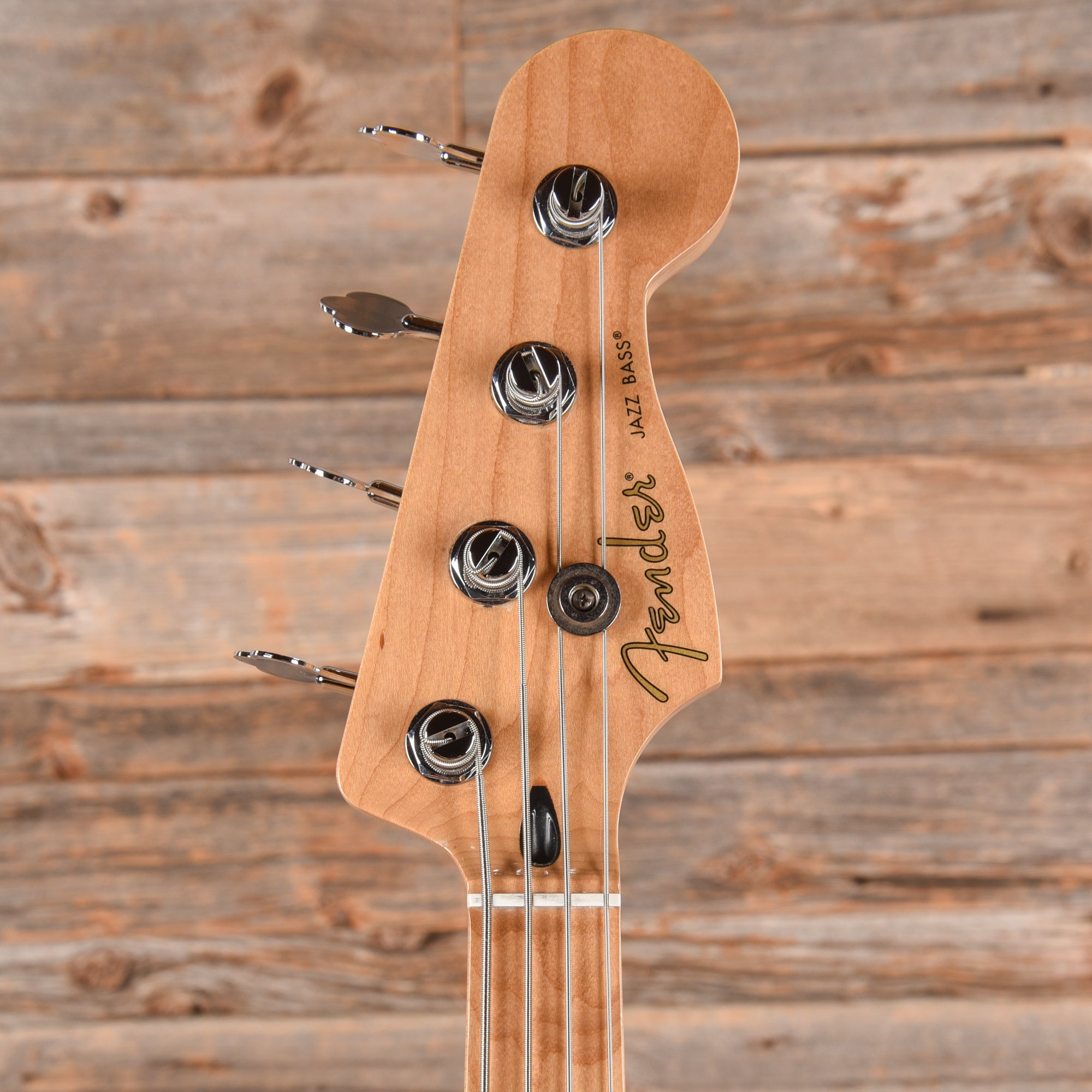 Fender Plus Top Jazz Bass w/Roasted Maple Neck Blue Burst 2023