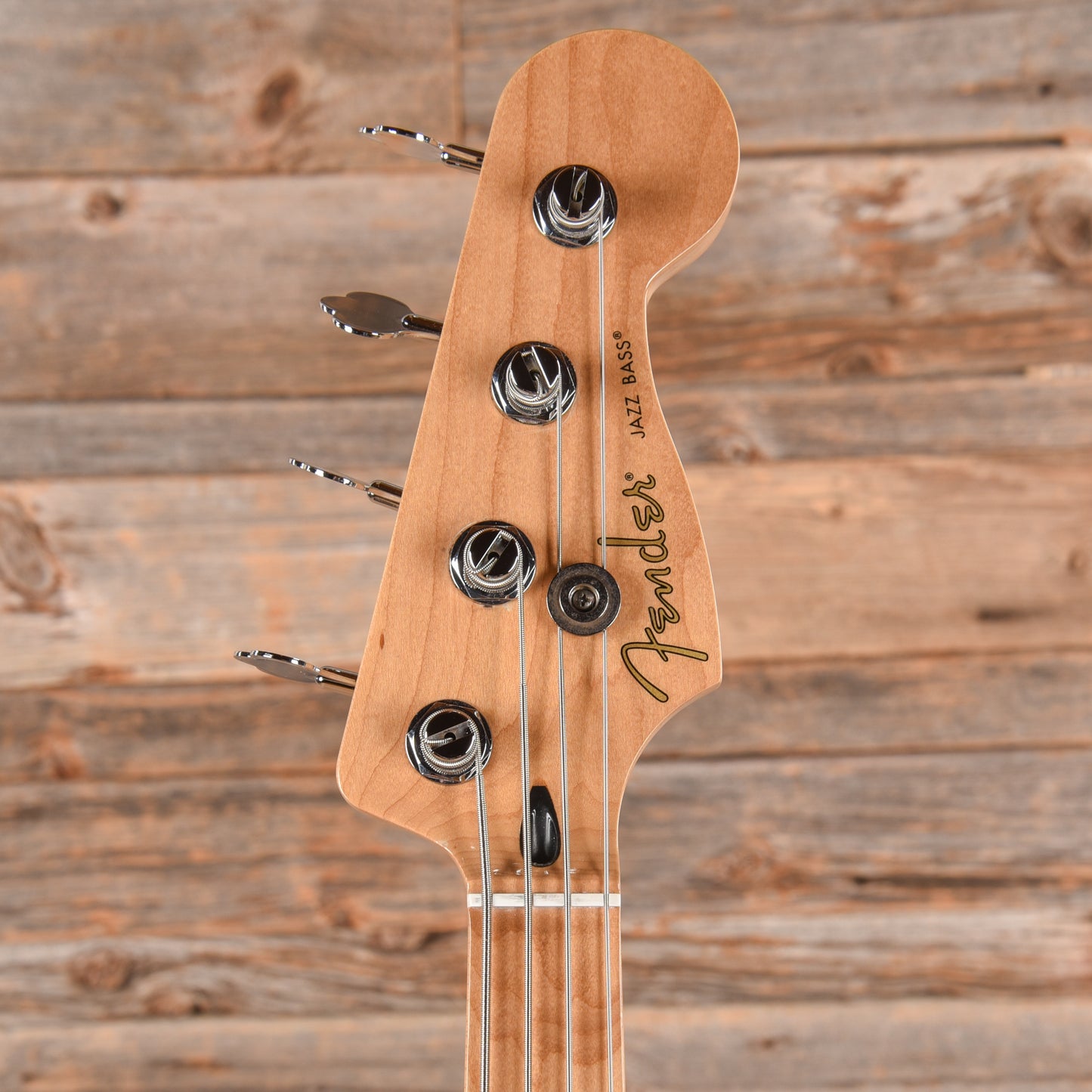 Fender Plus Top Jazz Bass w/Roasted Maple Neck Blue Burst 2023