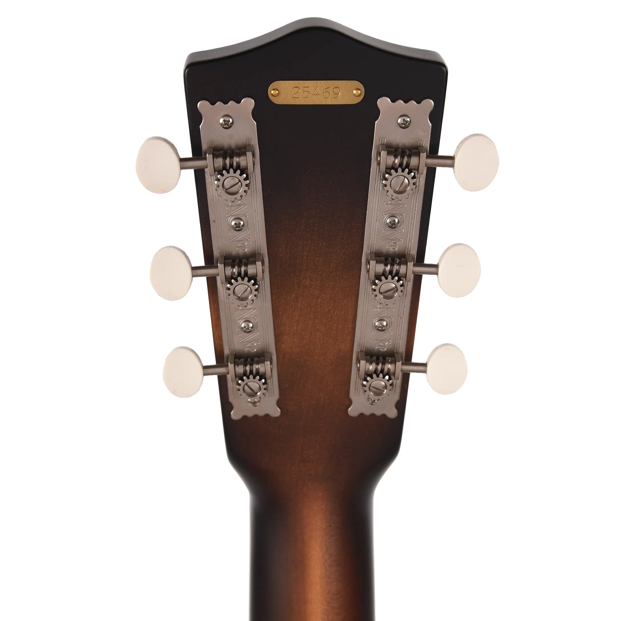 National Style O Single Cone Brass Bright Nickel 14-Fret