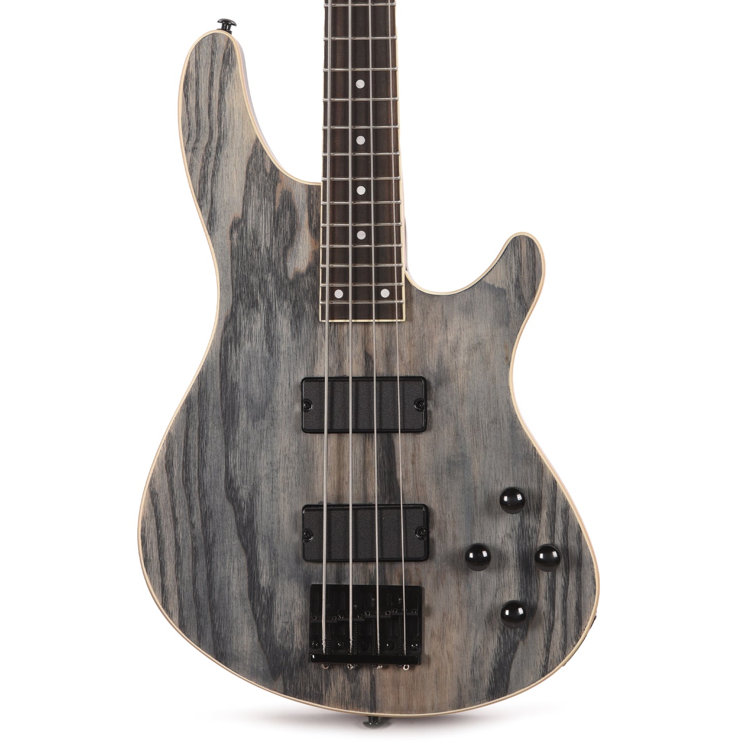 Schecter C-4 Standard Bass Guitar Charcoal Satin