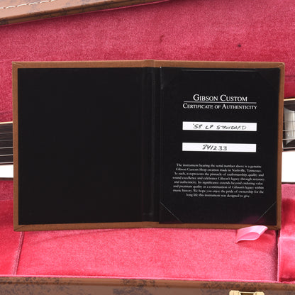 Gibson Custom Shop 1958 Les Paul Standard "CME Spec" Green Lemon VOS w/59 Carmelita Neck