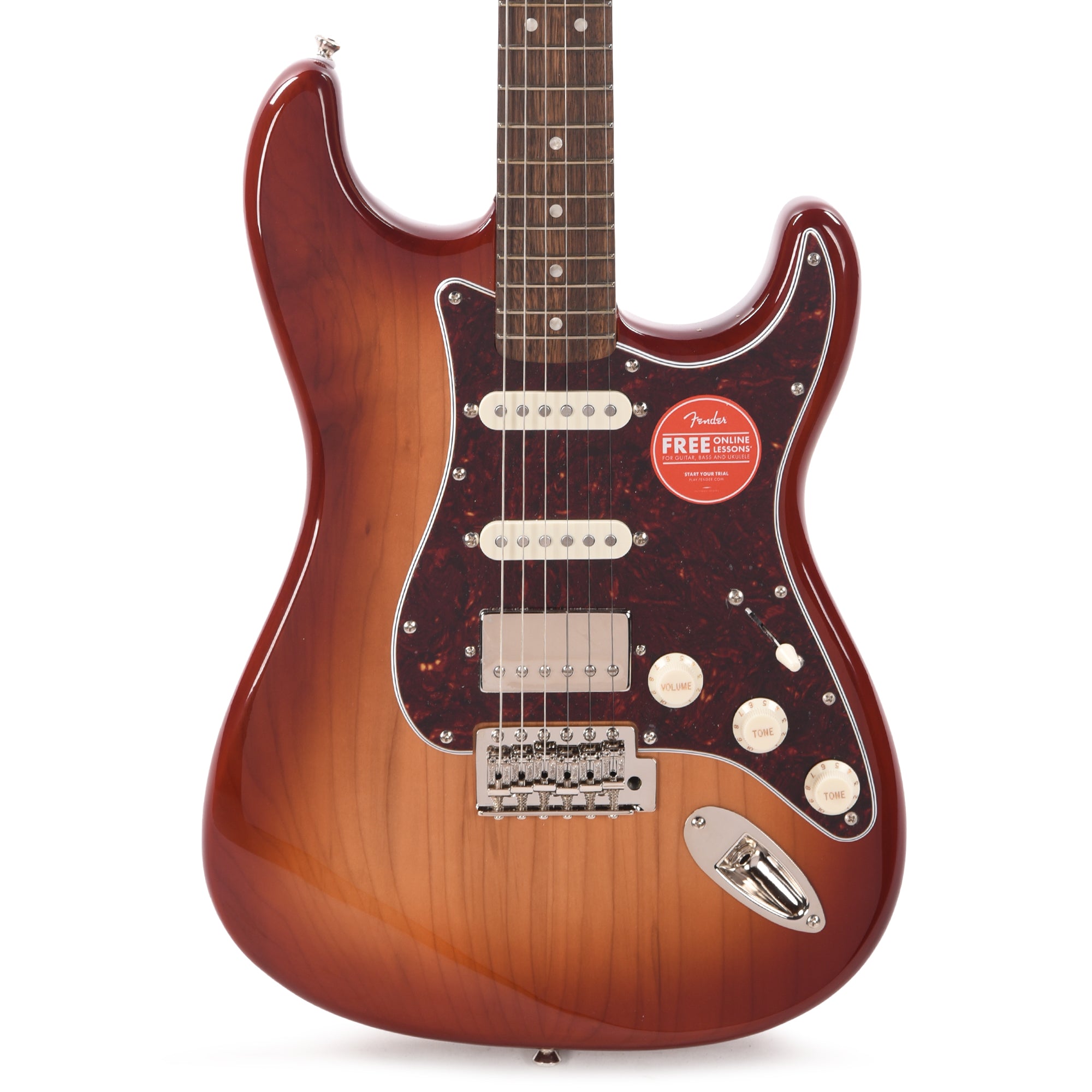 Squier Limited Edition Classic Vibe '60s Stratocaster HSS Sienna Sunburst
