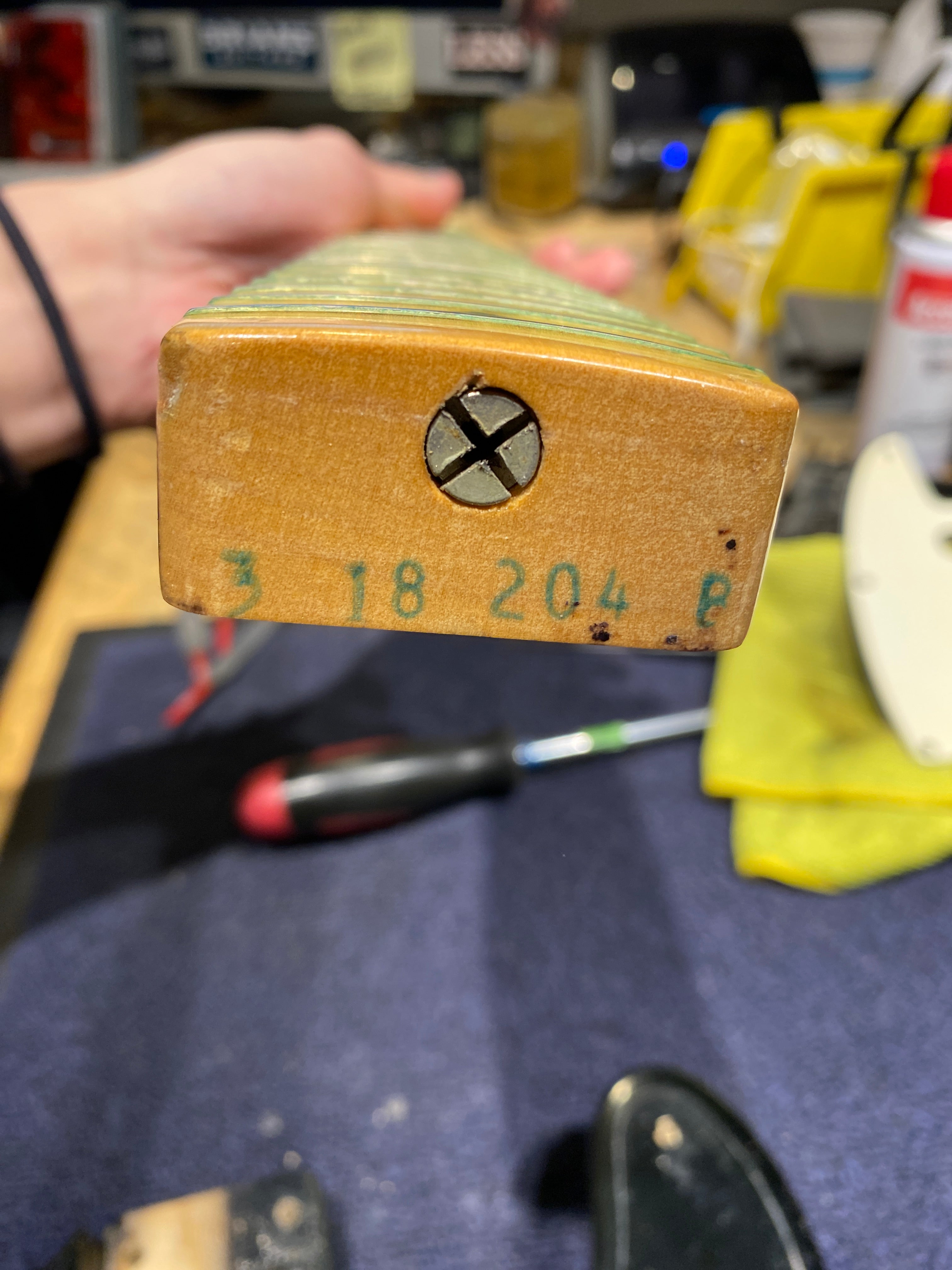 Fender Telecaster w/ Bigsby Black 1969 - Dave Amato of REO Speedwagon