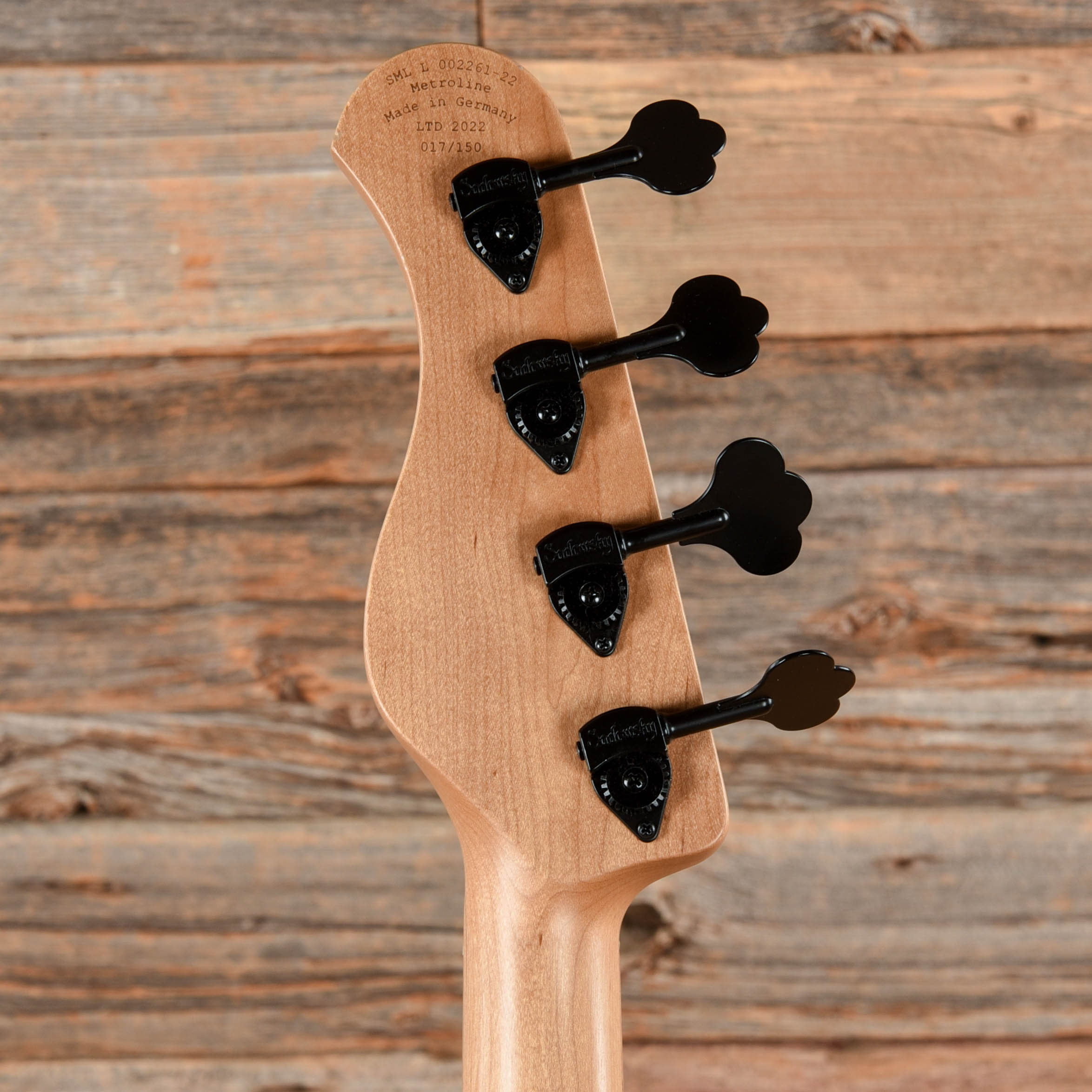 Sadowsky Limited Edition MetroLine 21-Fret MM Bass w/ Snakewood Natural 2022