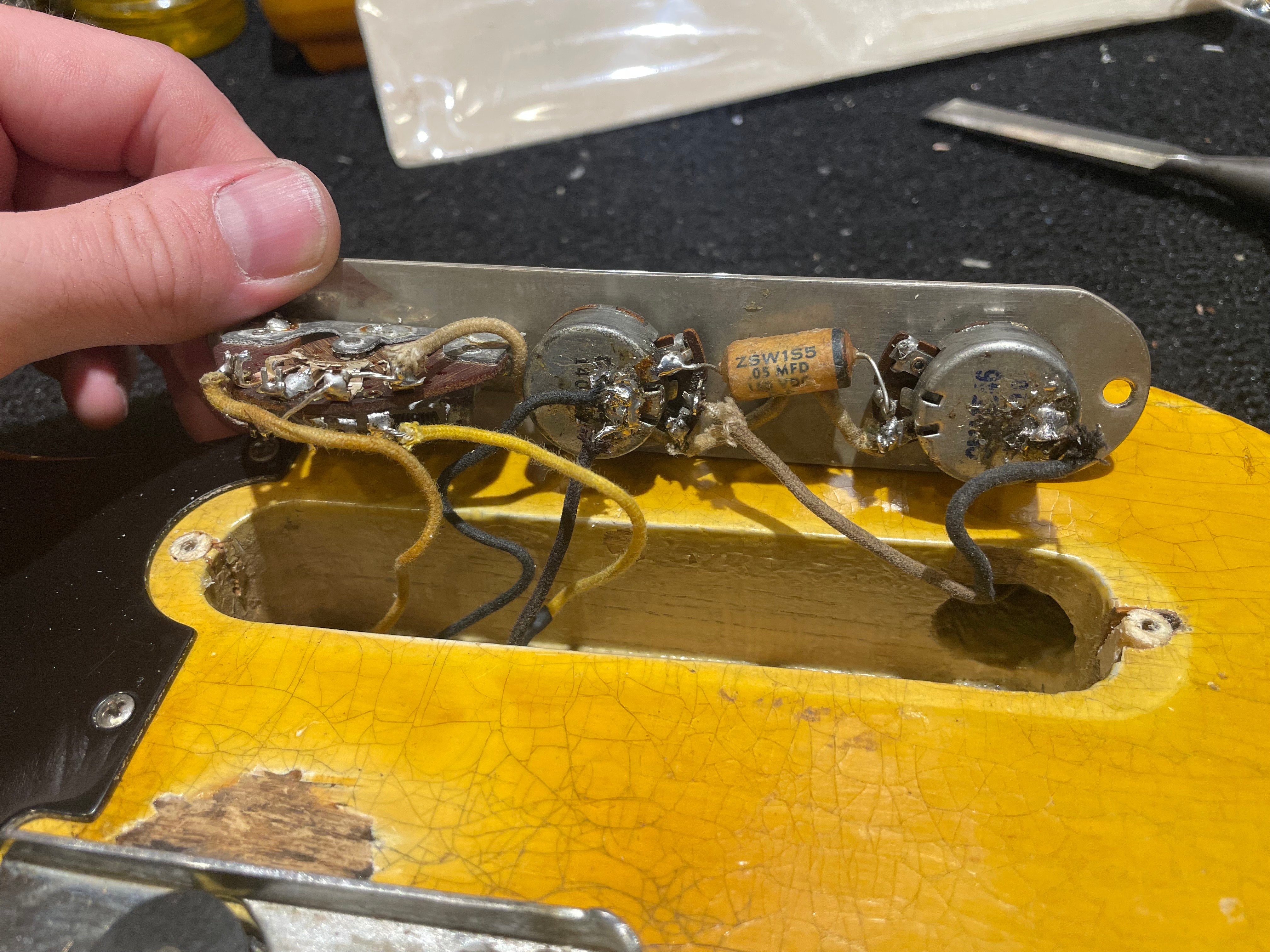 Fender Telecaster Blonde Refin 1953