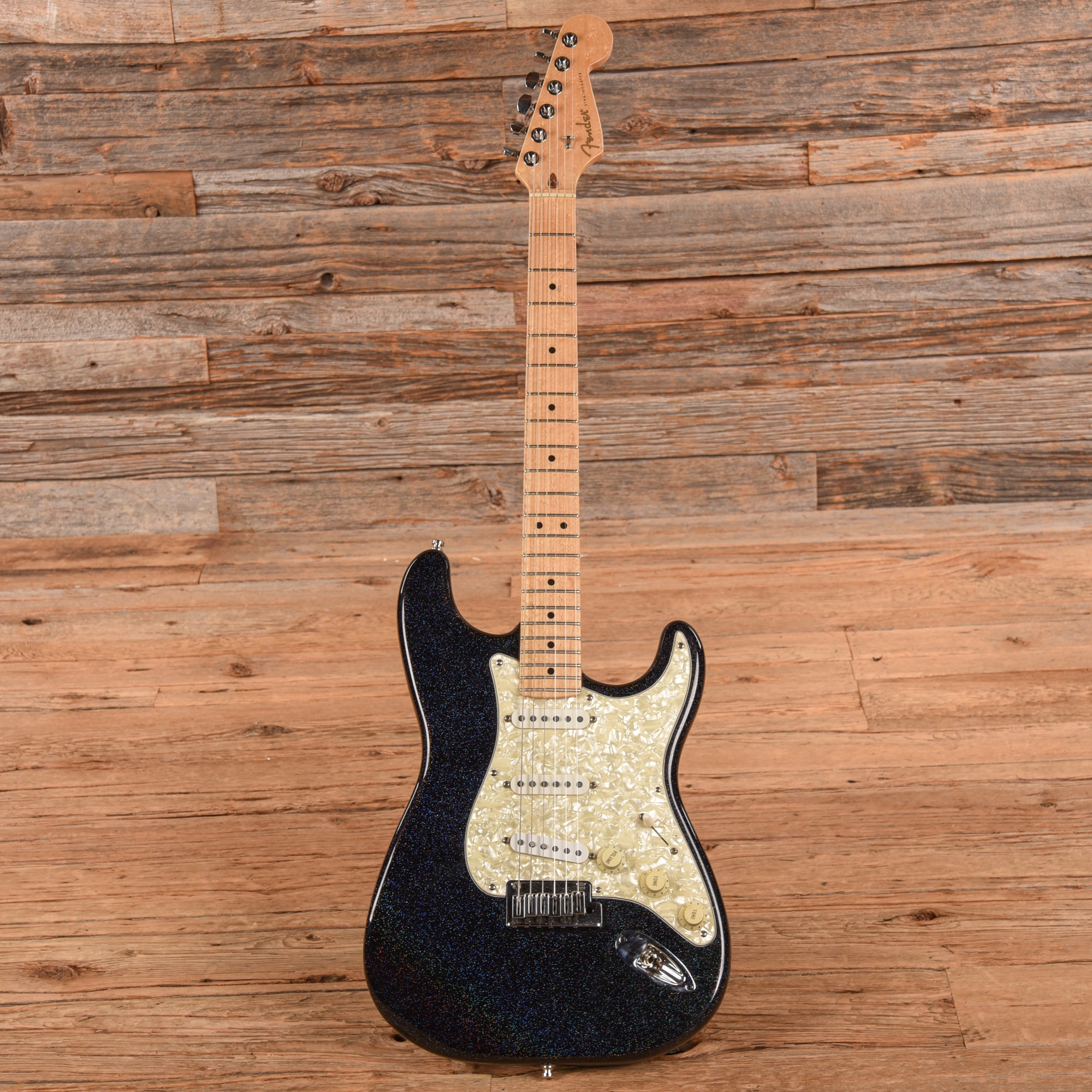 Fender Custom Shop Stratocaster Black Holoflake 1995