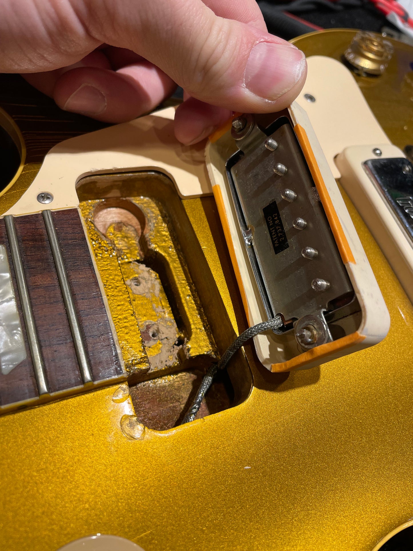 Gibson Custom Shop '54 Les Paul w/1972 Embossed Mini Humbuckers Goldtop 1996