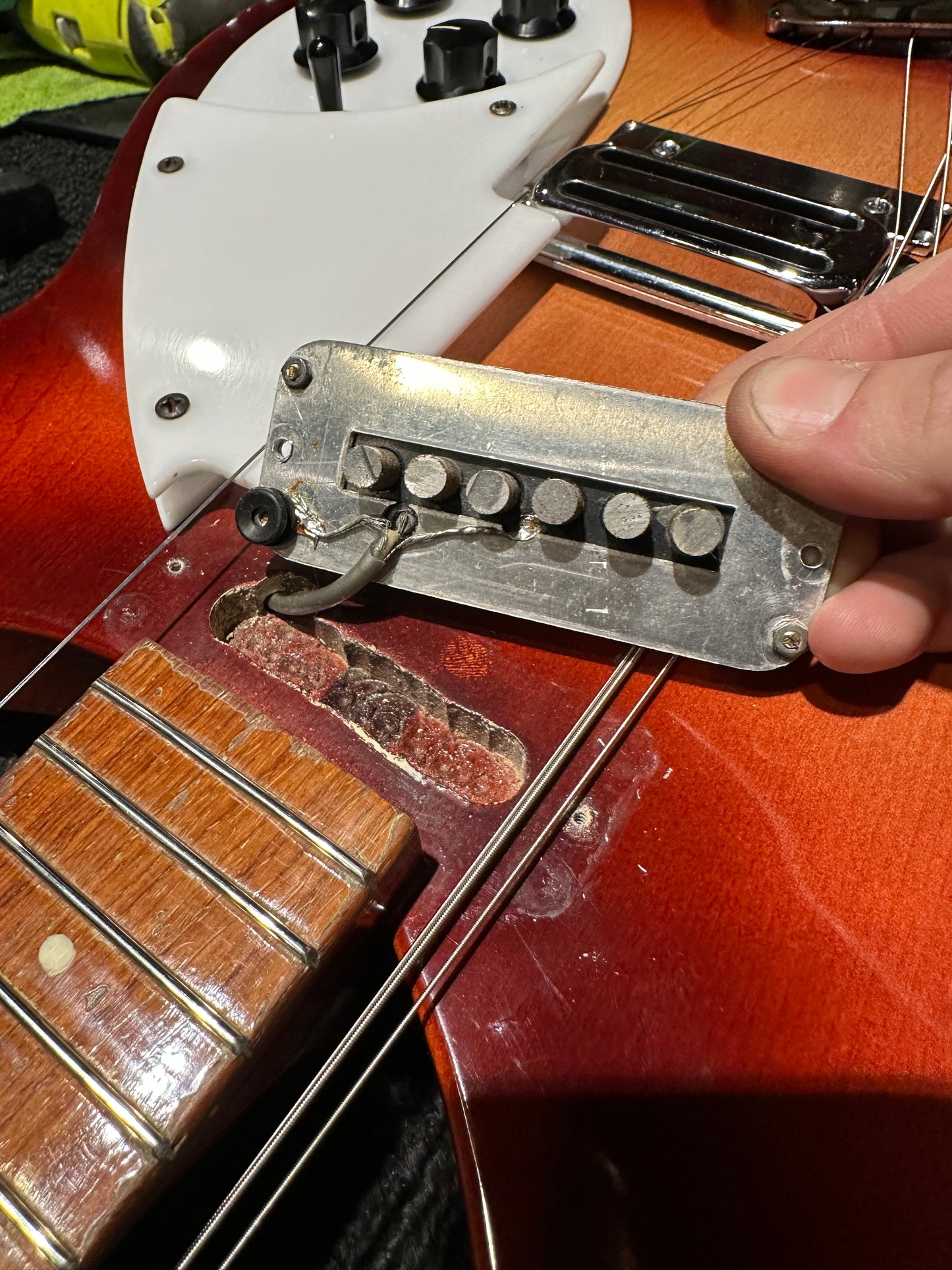 Rickenbacker Rose Morris Fireglo 1964