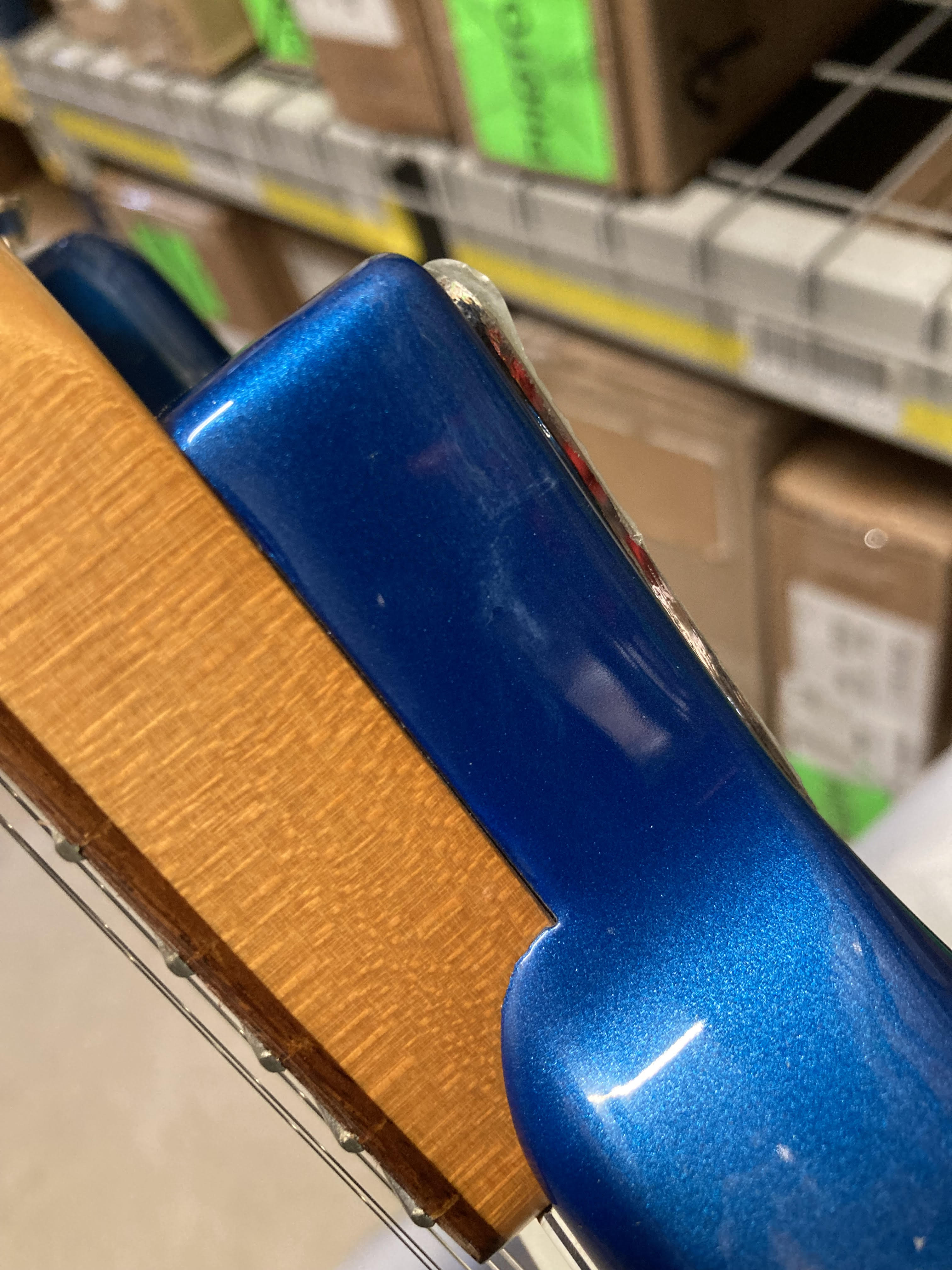 Squier Classic Vibe '60s Competition Mustang Lake Placid Blue w/Olympic White Stripes