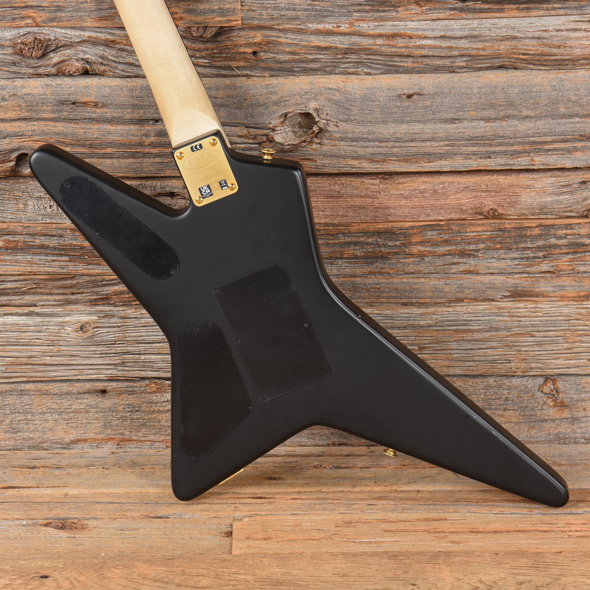 EVH Limited Edition Star Satin Black w/Gold Hardware