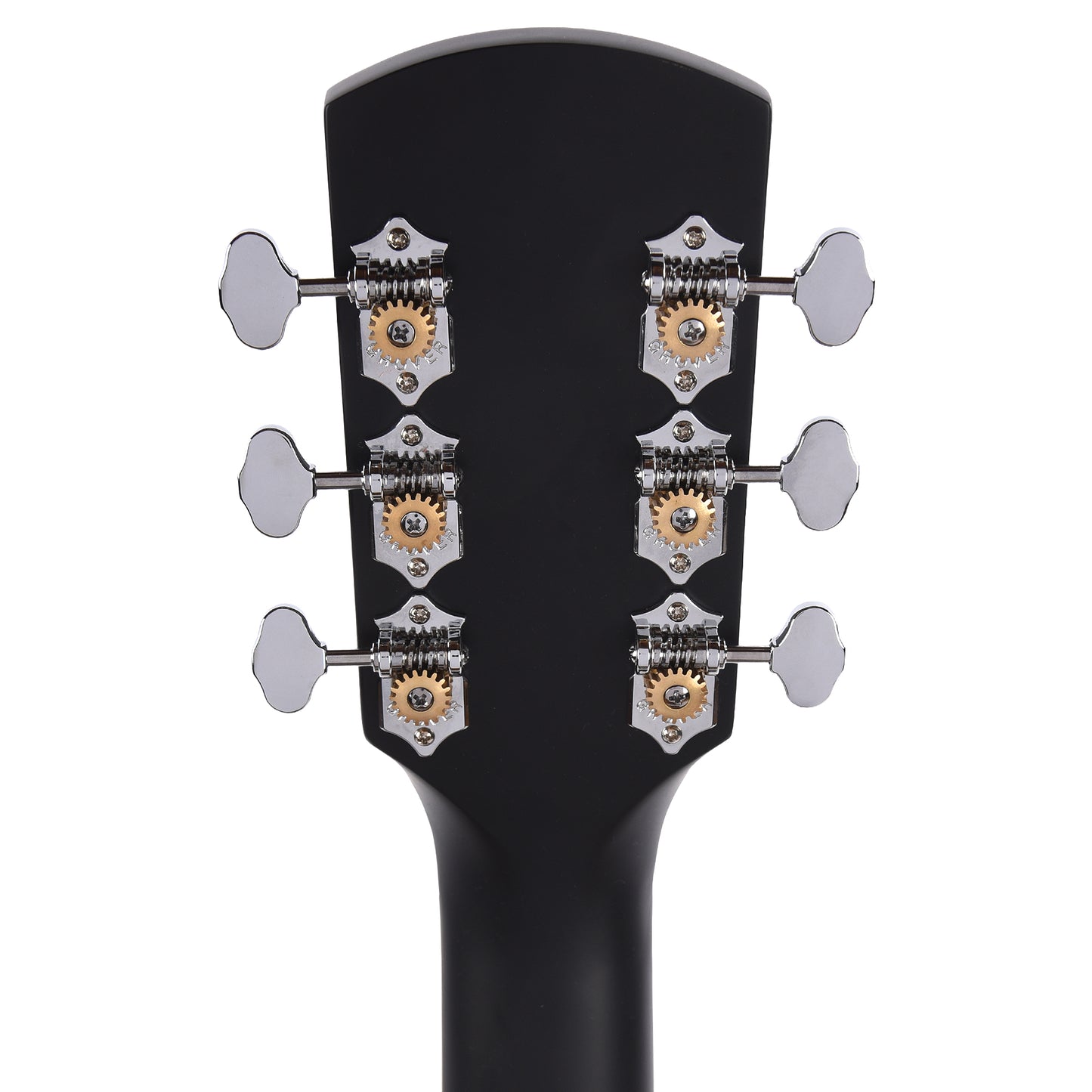 Orangewood Juniper Black Live Rubber Bridge Parlor Acoustic Guitar Lefty