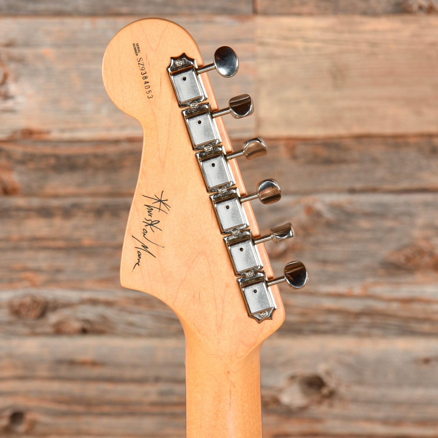 Fender Thurston Moore Signature Jazzmaster Forest Green Transparent 2009