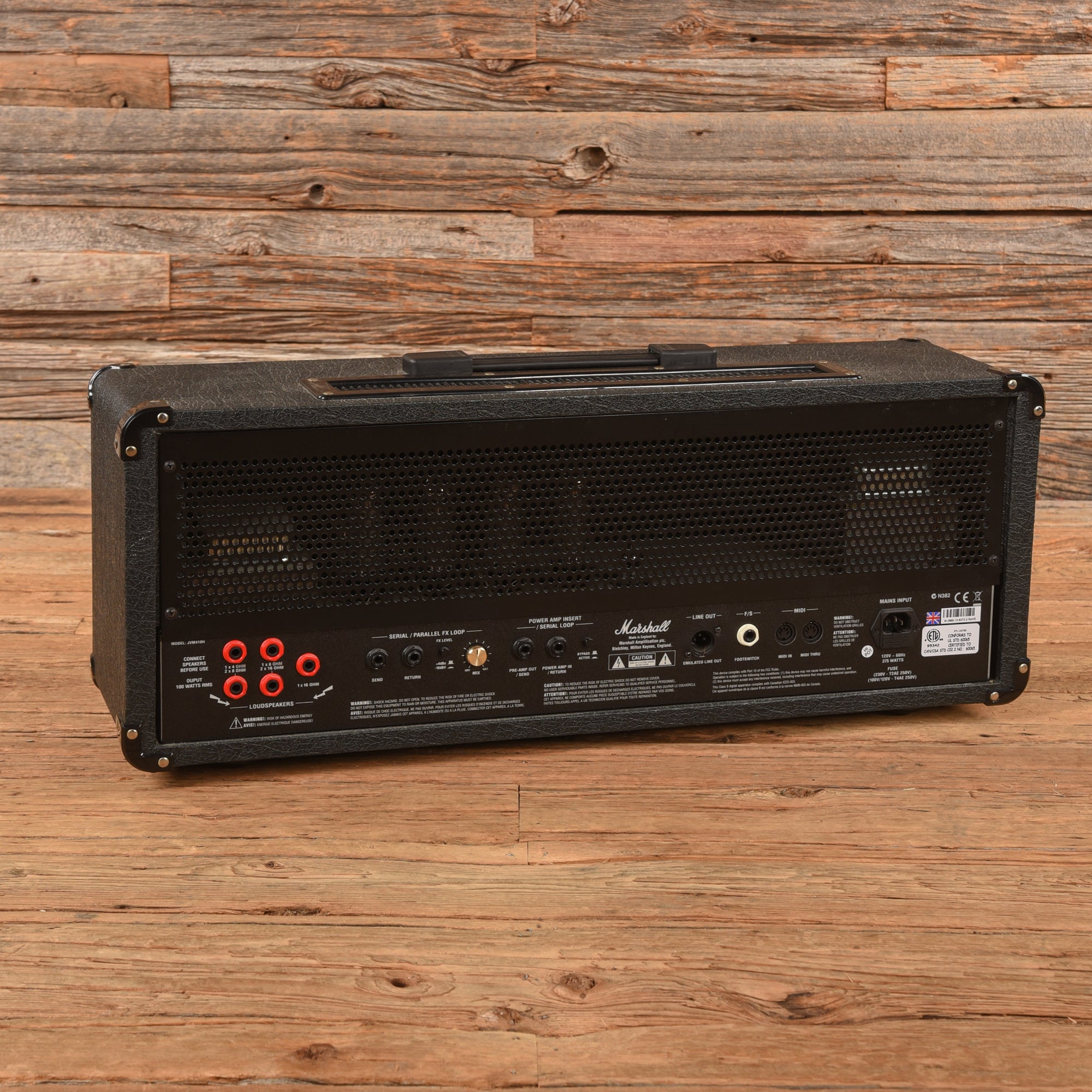 Marshall JVM410H 4-Channel 100-Watt Guitar Amp Head