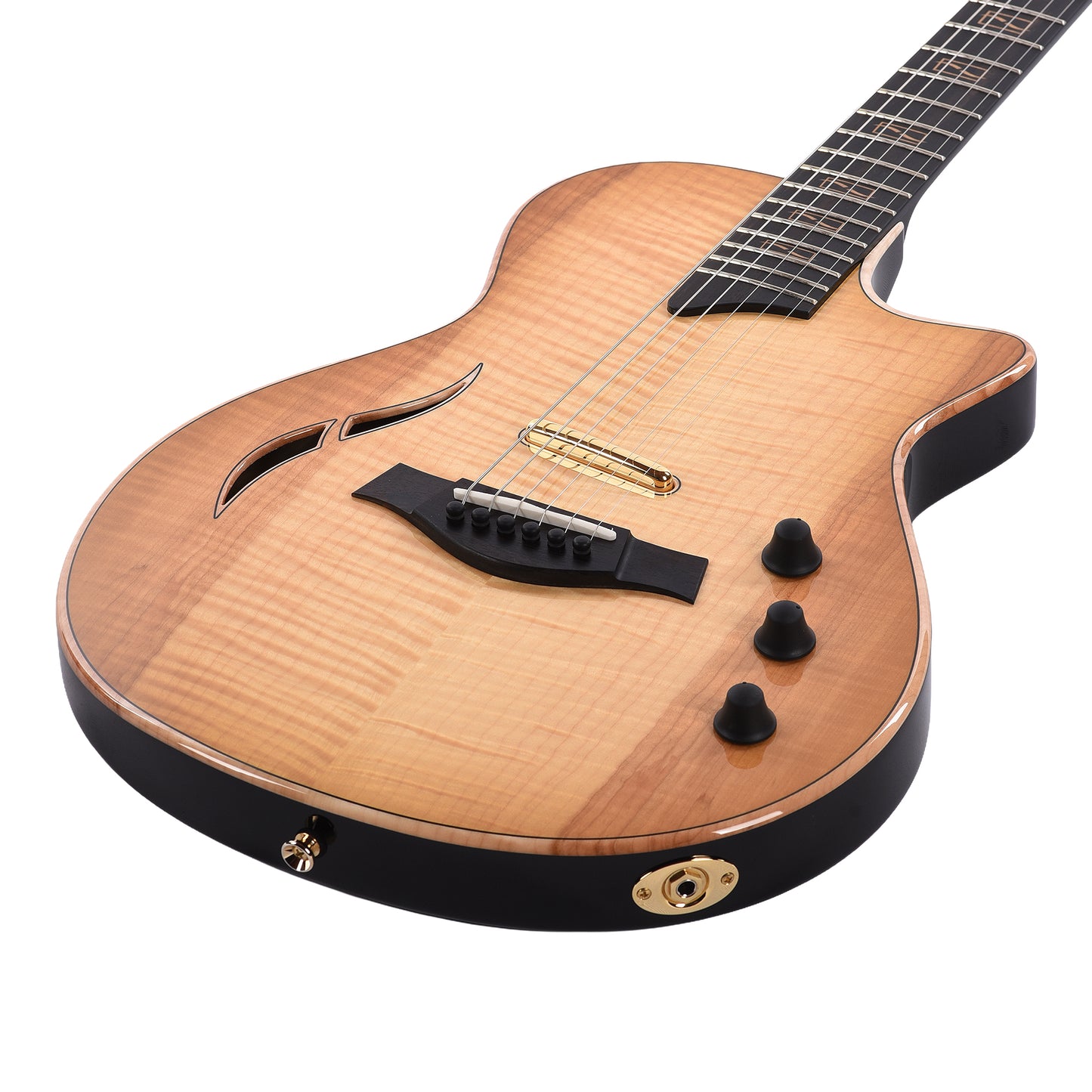 Taylor Custom "The Catch" #27 NAMM 2025 T5z Figured Maple/Urban Ash Antique Blond w/Black Back