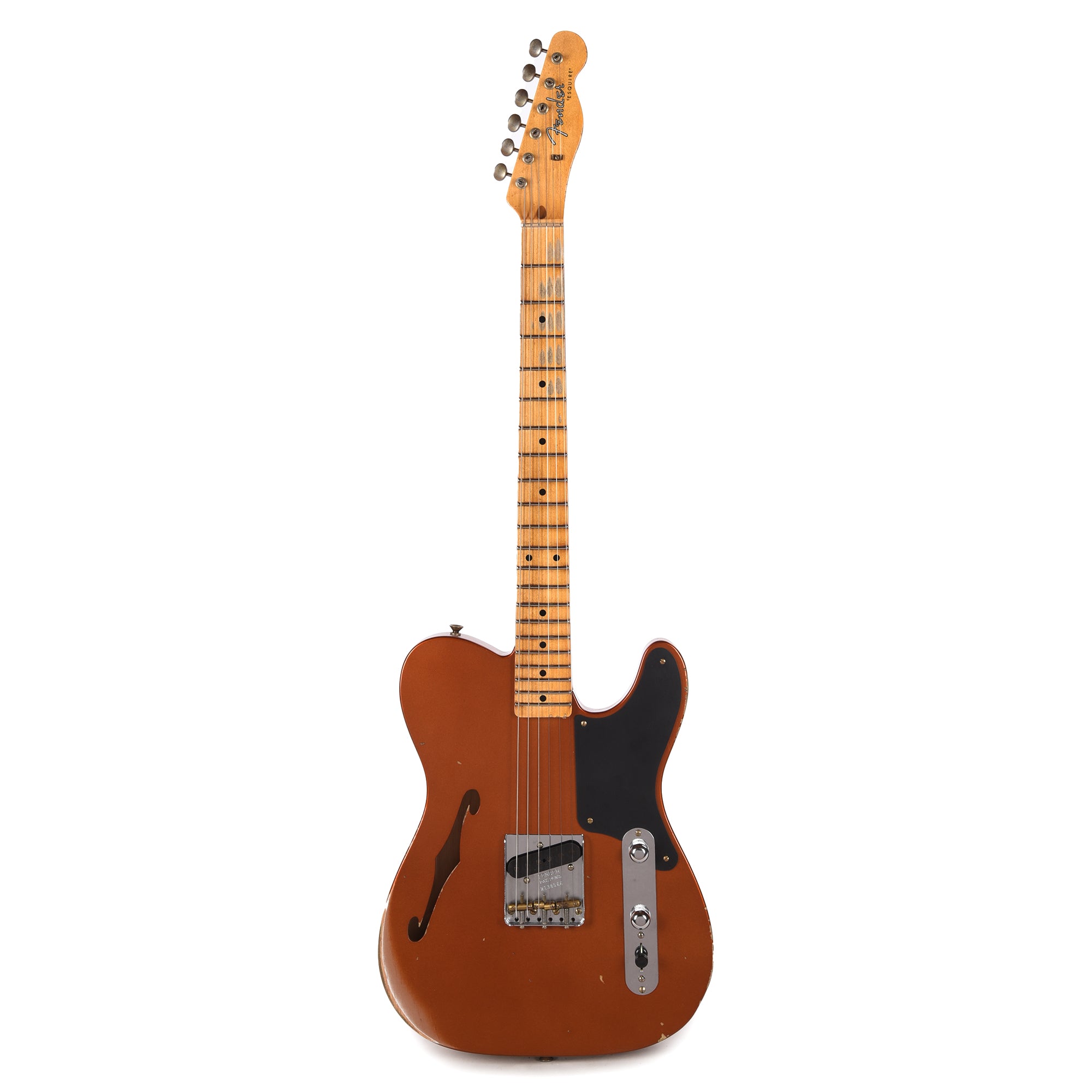 Fender Custom Shop Limited Edition Red Hot Esquire Relic Burnt Copper