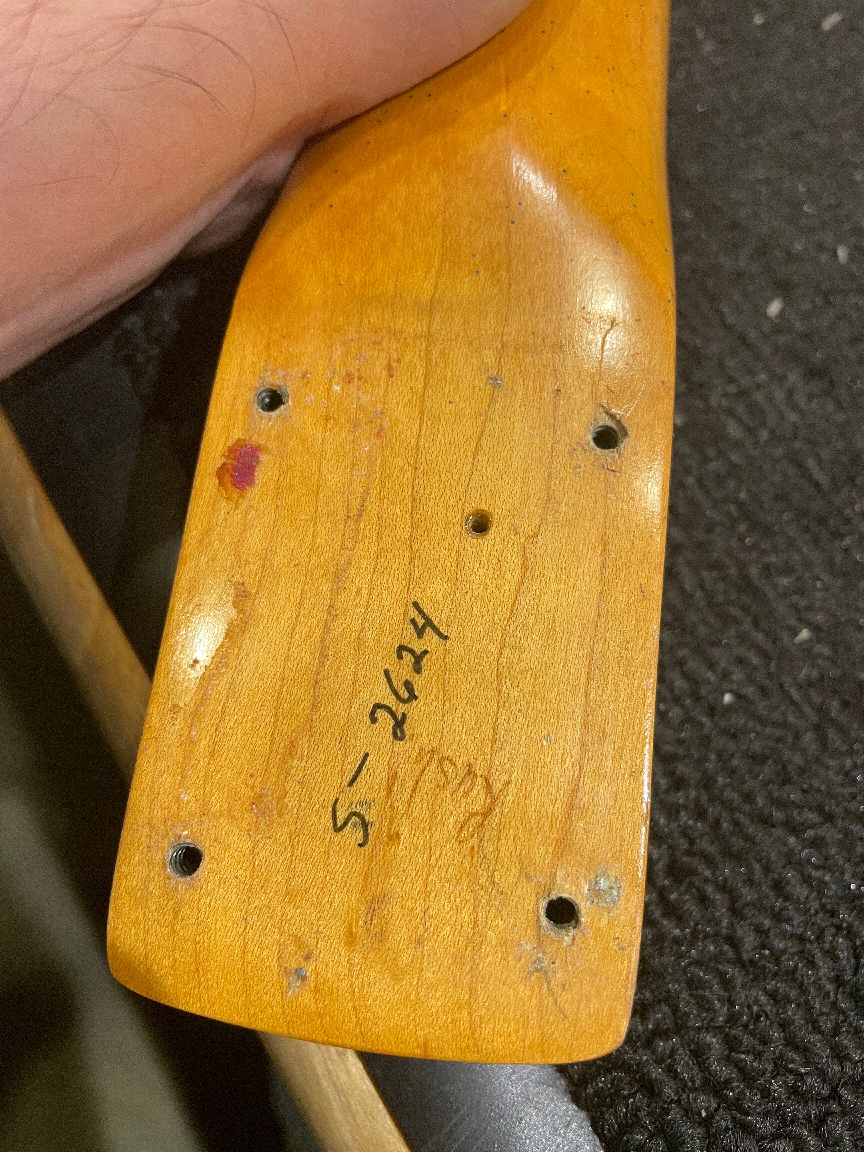 Fender Stratocaster 1964 Body and 1967 Maple Cap Lefty Neck Candy Apple Red 1960s