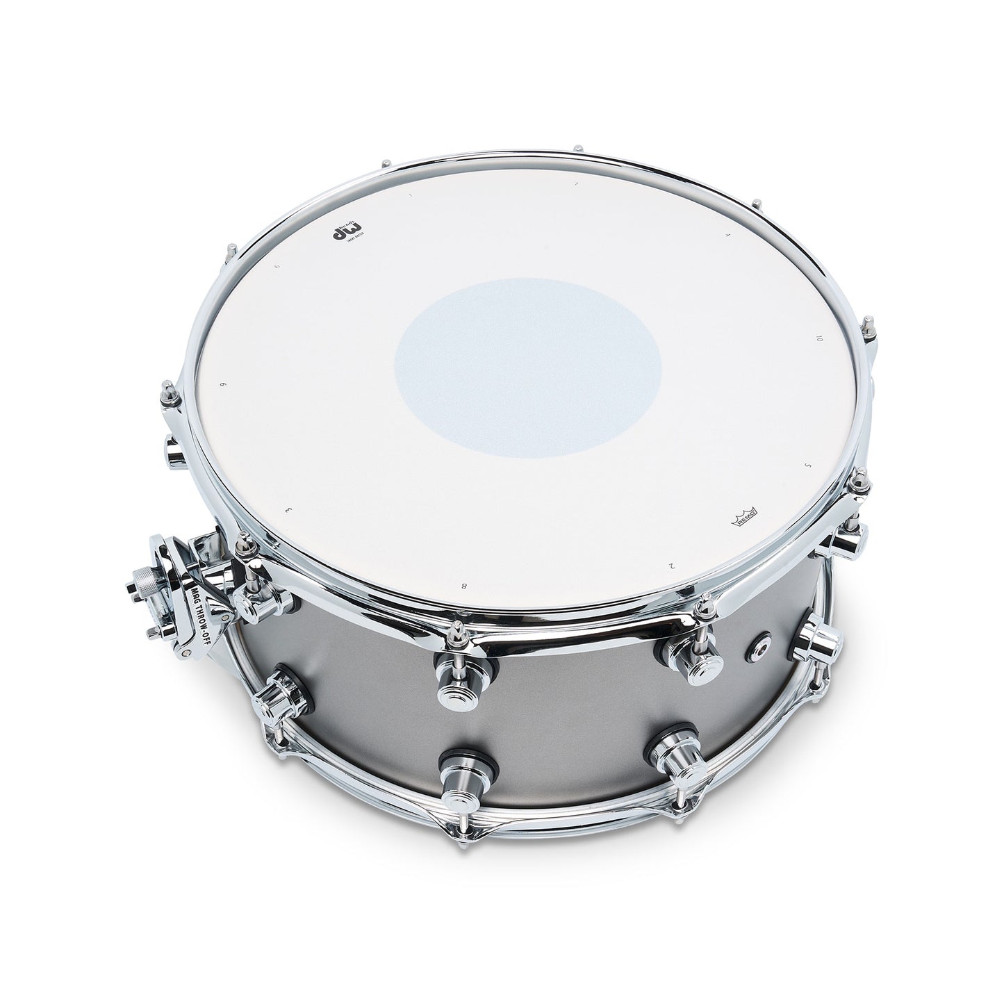 DW Design Series 7x14 Snare Drum Limited Titanium Satin Lacquer