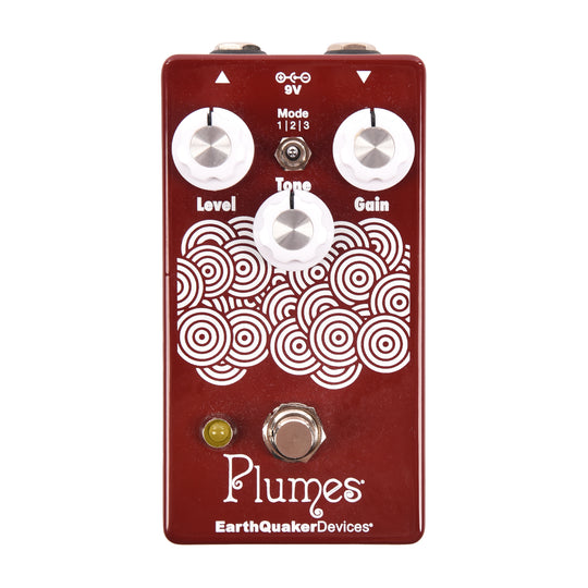 EarthQuaker Devices Plumes Overdrive Pedal One-of-a-Kind #30