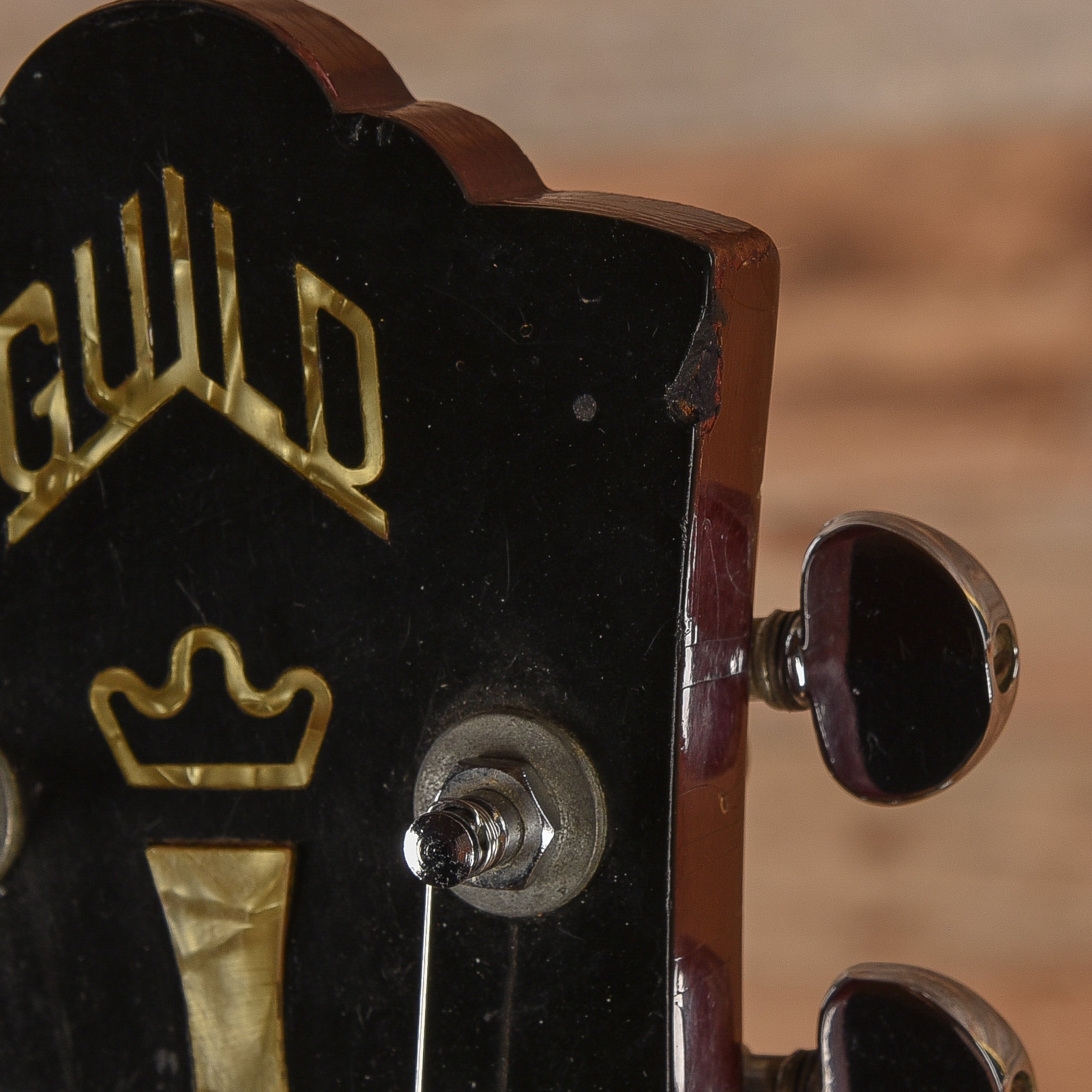 Guild S-100 Blue Sparkle Refin w/ Flames 1973