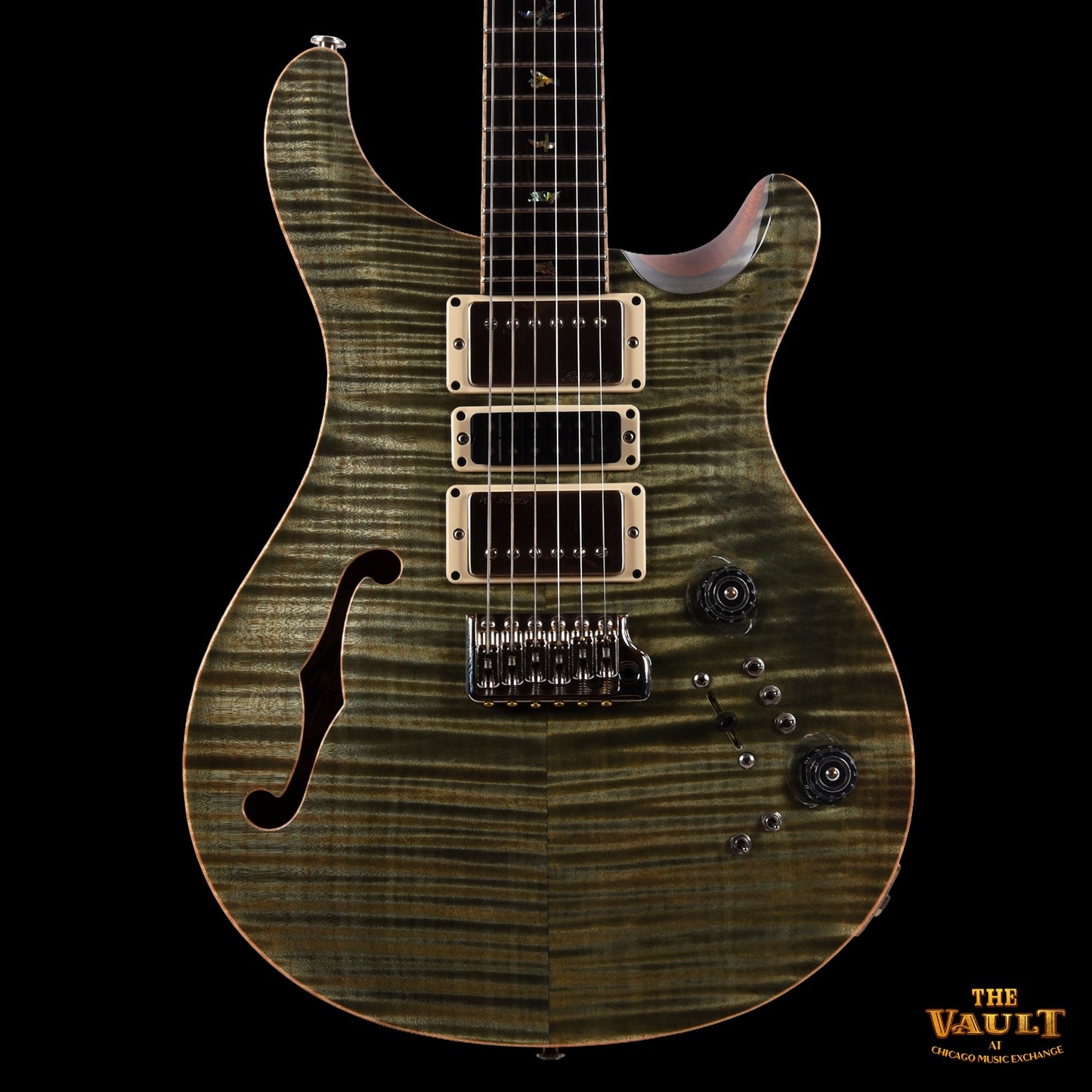 PRS Private Stock Super Eagle II Hemp Green 2017