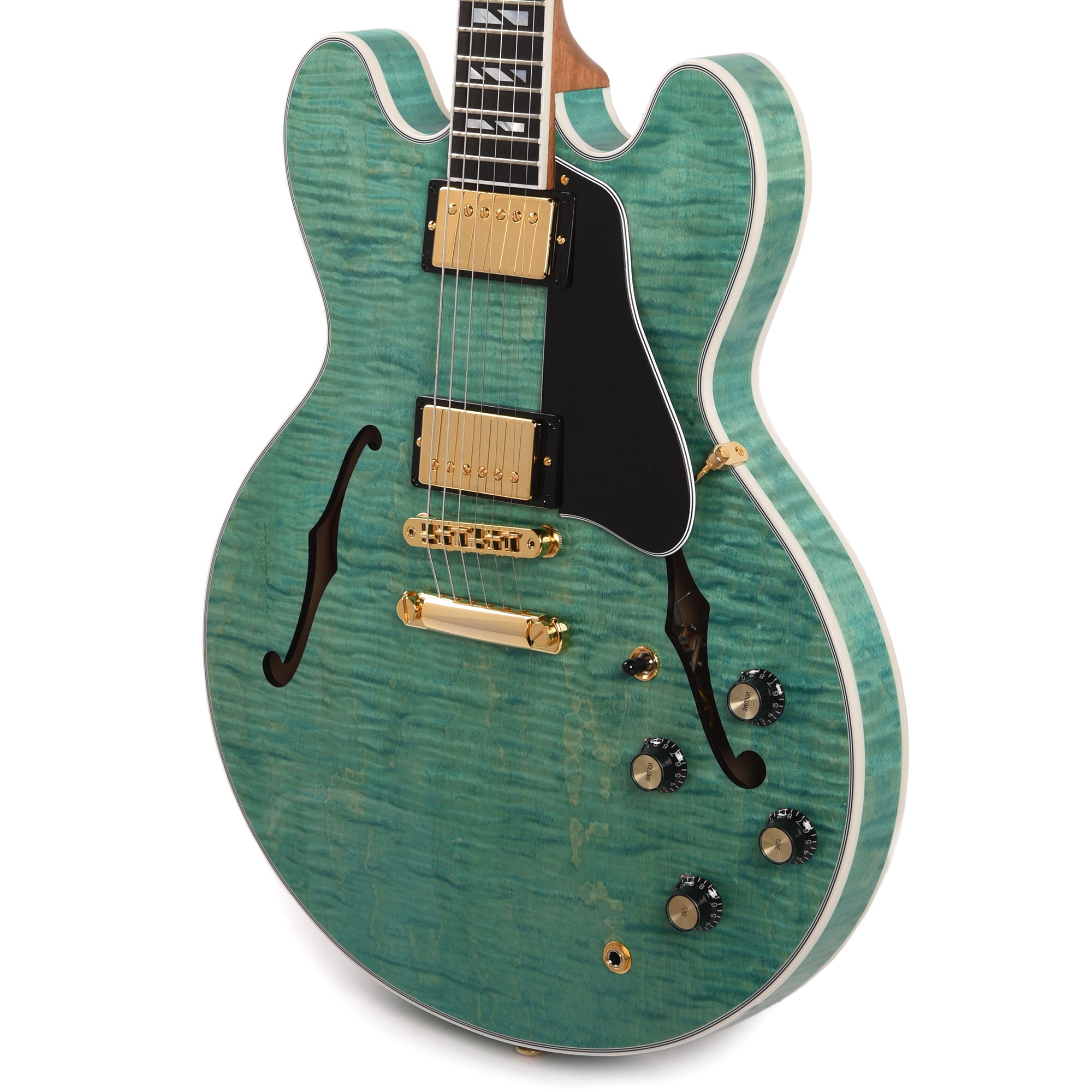 Gibson Modern ES Supreme AAA Maple Seafoam Green