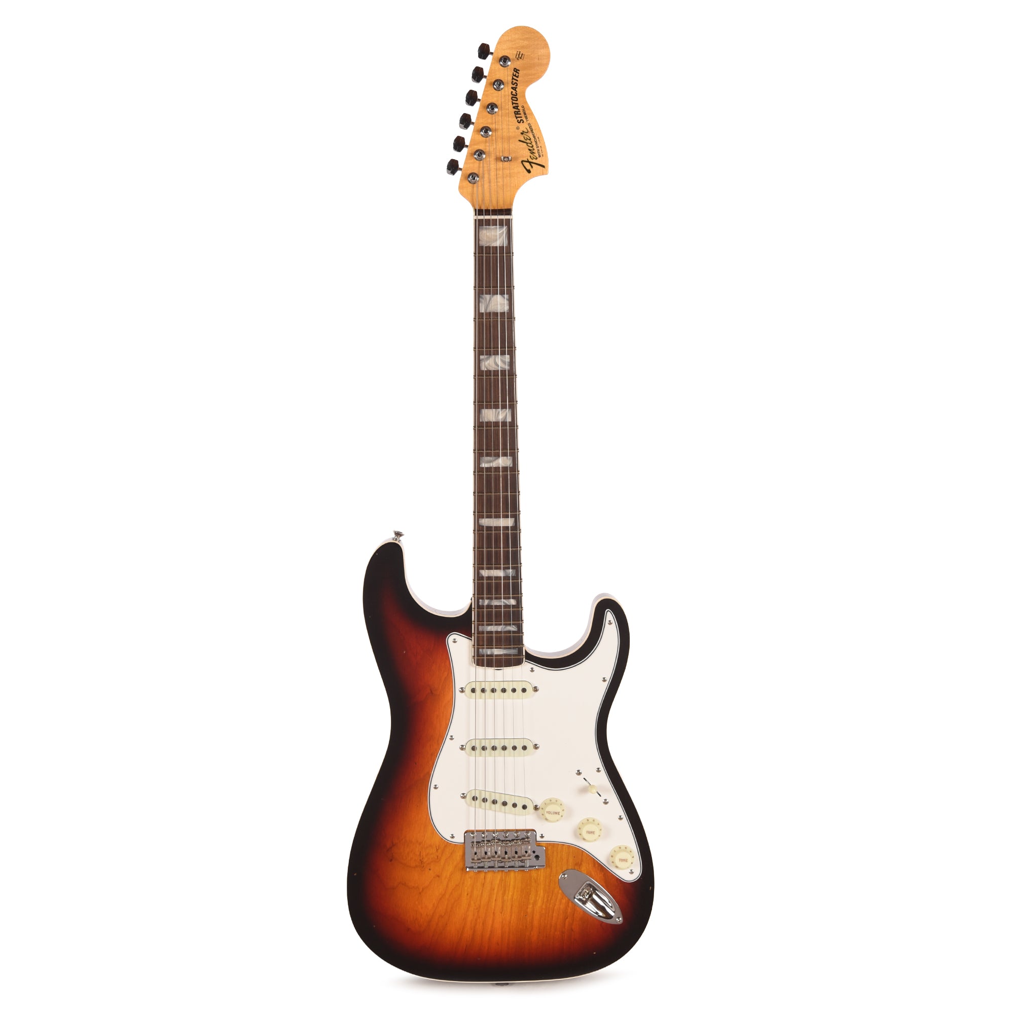 Fender Custom Shop Limited Edition '60s Thinline Stratocaster Chambered Ash Body Aged 3-Color Sunburst Journeyman Relic w/Closet Classic Hardware