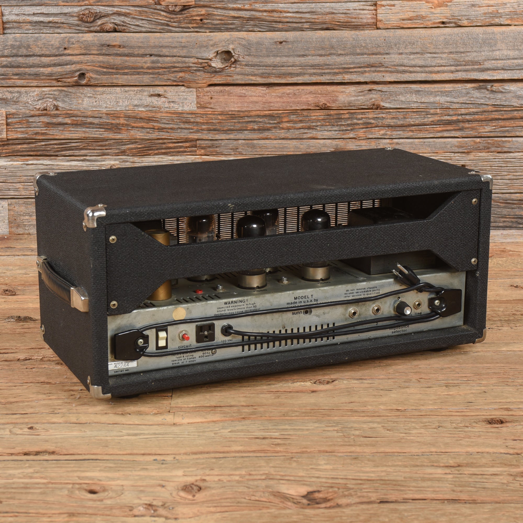 Sunn Model T 150-Watt Guitar Amp Head  1974
