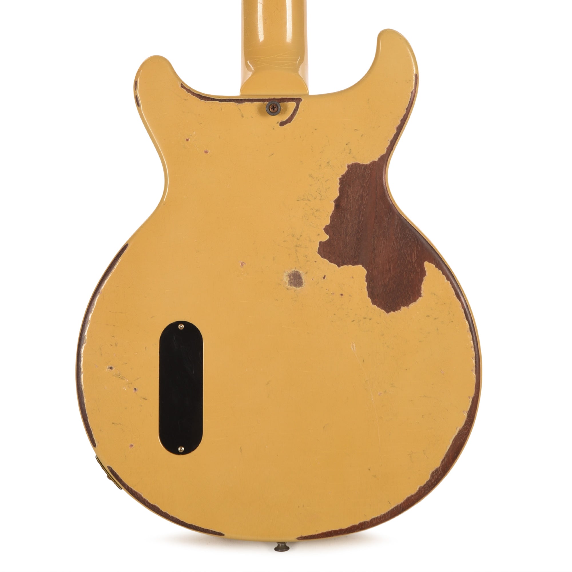 Gibson Custom Shop 1960 Les Paul Junior Double Cut Reissue TV Yellow Murphy Lab Ultra Heavy Aged