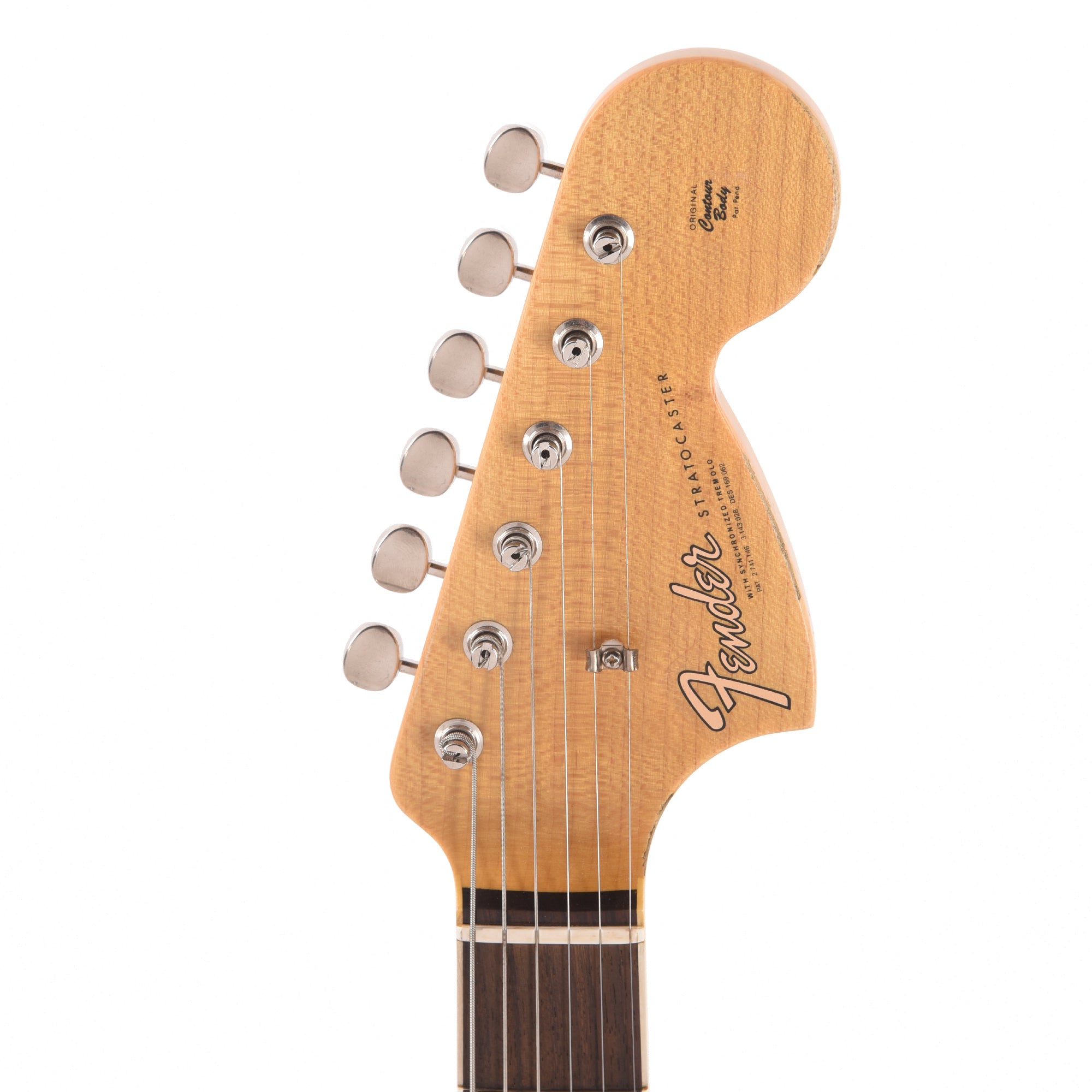 Fender Custom Shop 1967 Stratocaster Relic with Closet Classic Hardware Aged Blue Ice Metallic