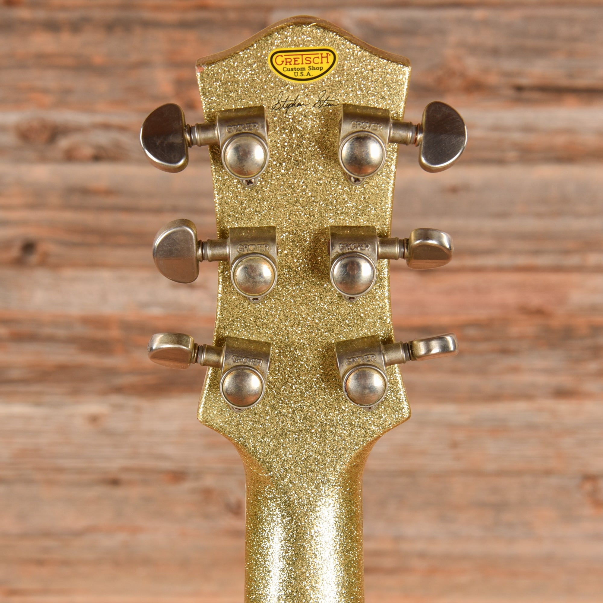 Gretsch Custom Shop G6128 1959 Duo Jet Heavy Relic Gold Sparkle 2021